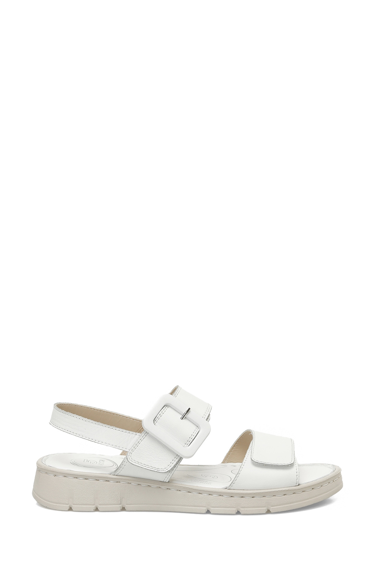 166245.Z5FX Beyaz Kadın Comfort Sandalet - Görsel 2