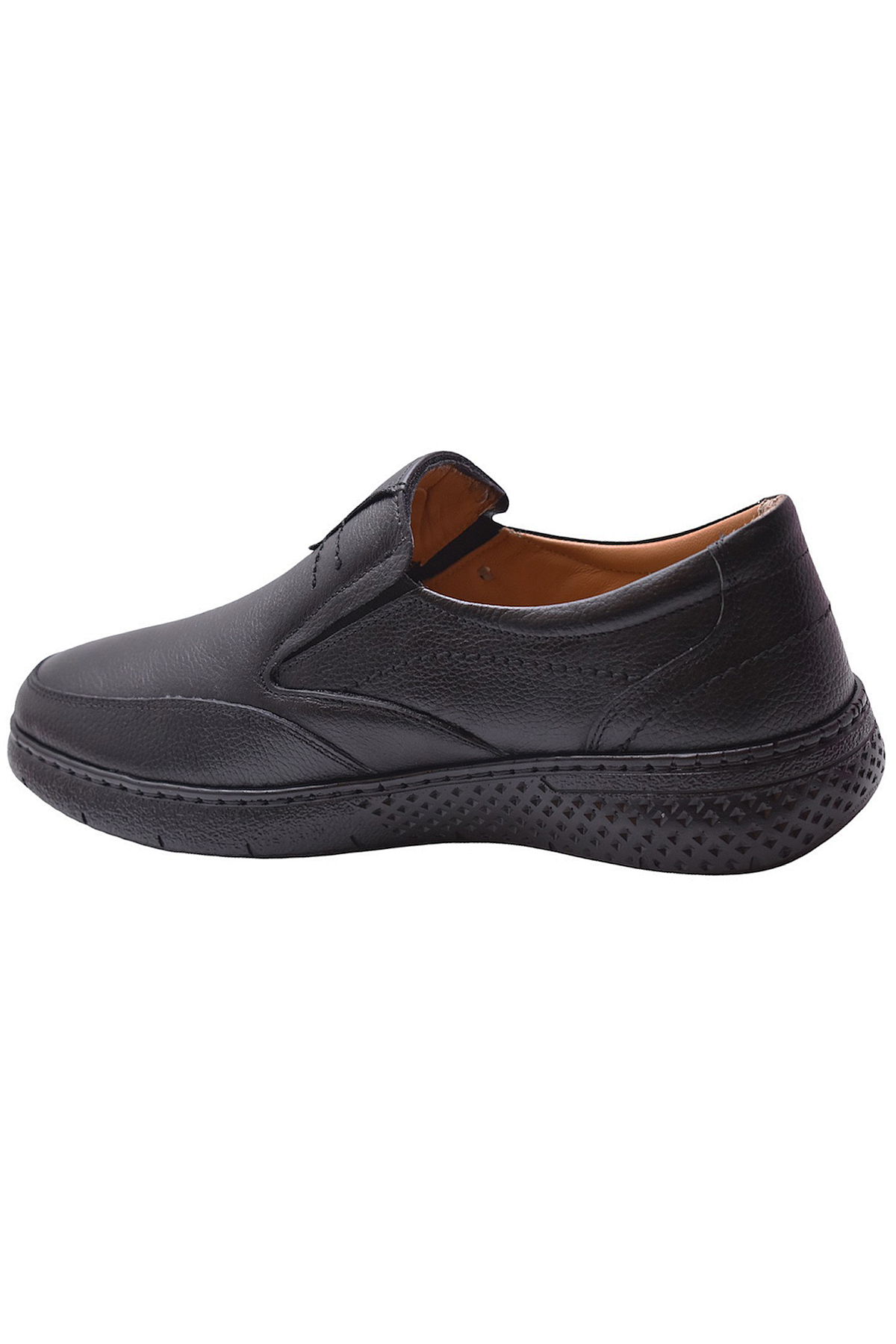 7575 Ortopedi Yumuşak Deri Mevsimlik Kışlık Erkek Ayakkabı (40-45) - Görsel 5