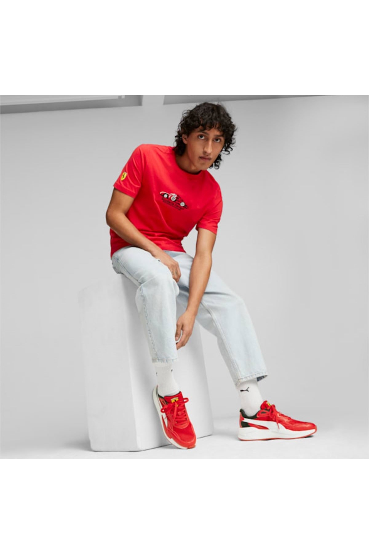 307827-02 X-Ray Ferrari Speed Erkek Spor Ayakkabı - Görsel 4