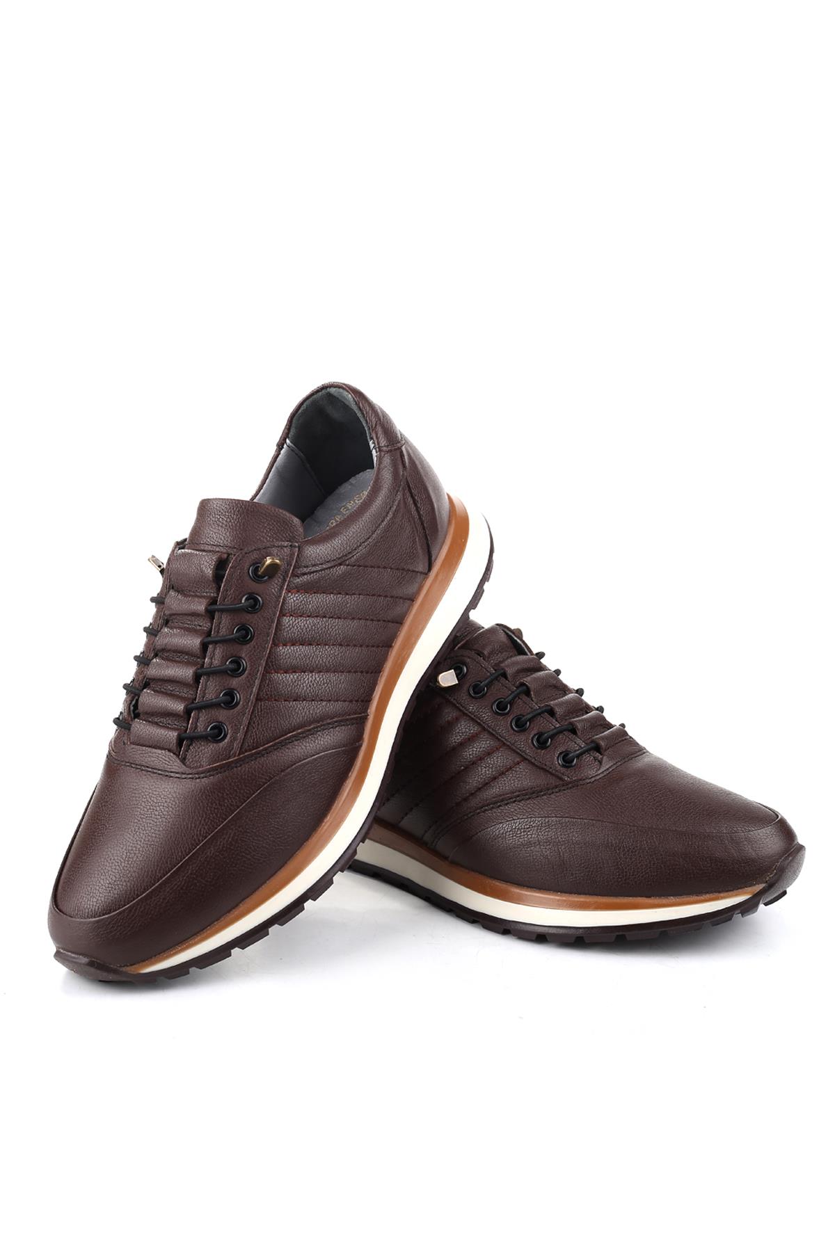 0106 Erkek Ortopedik Taban Hakiki Deri Ayakkabı - Görsel 4