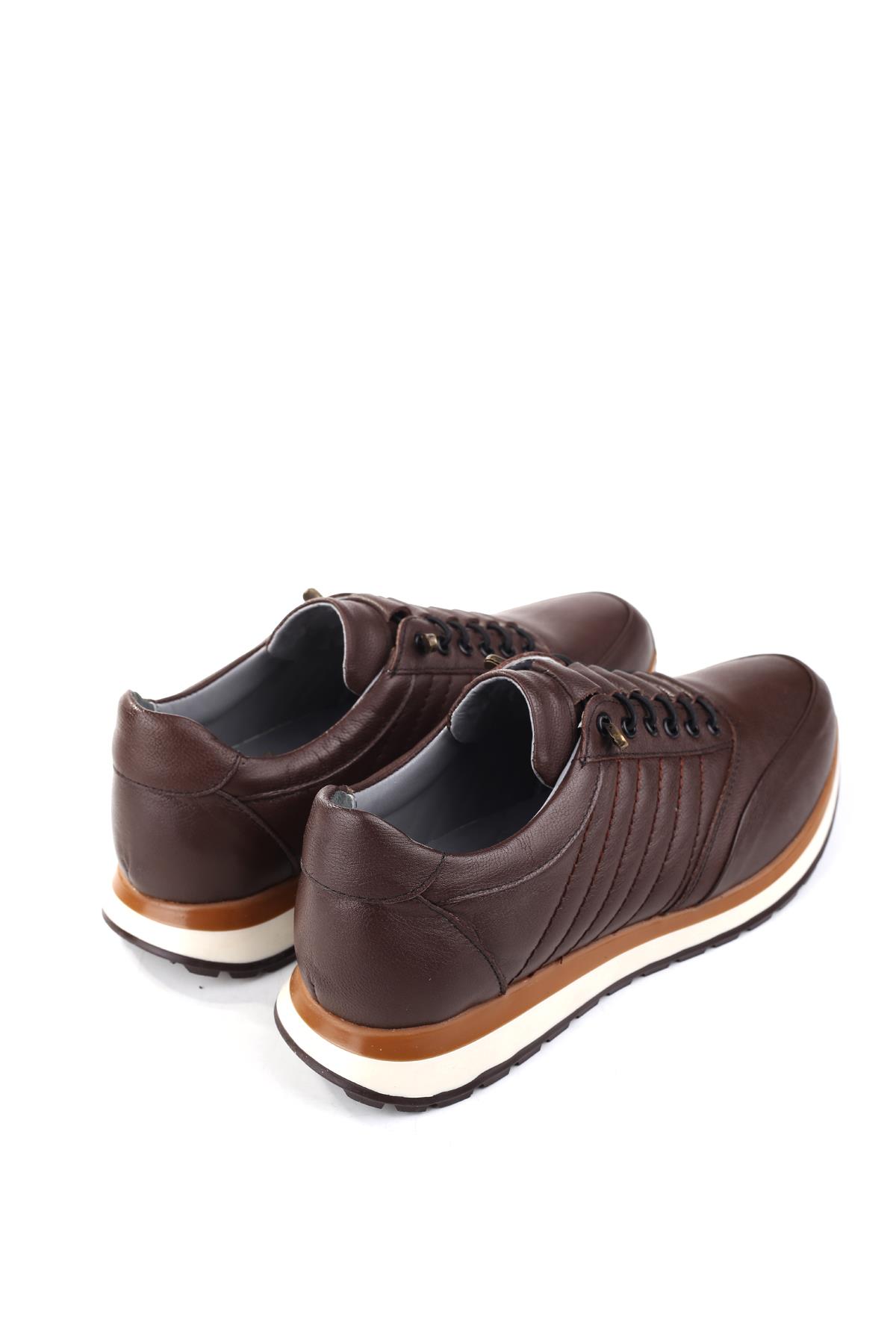 0106 Erkek Ortopedik Taban Hakiki Deri Ayakkabı - Görsel 5