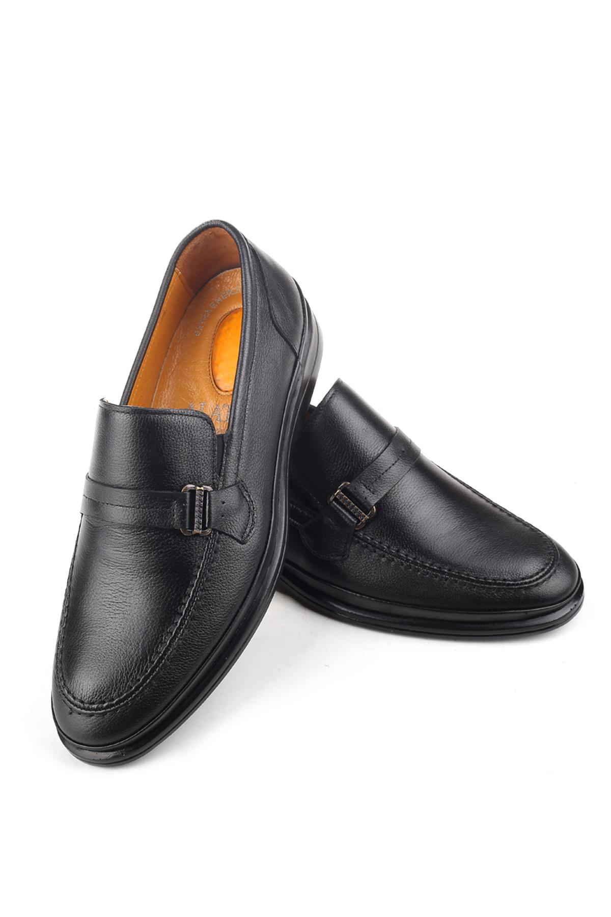 0631 Erkek Ortopedik Jell Taban Hakiki Deri Ayakkabı - Görsel 4