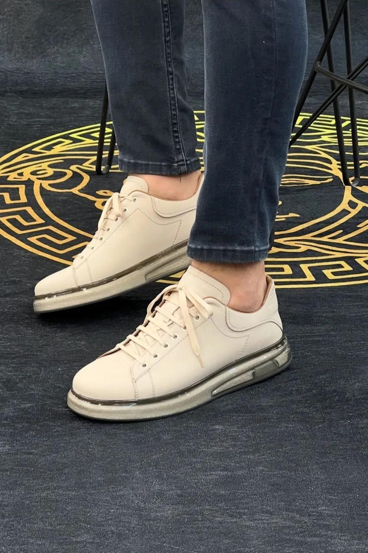 515 Anatomik Taban Hakiki Deri Günlük Erkek Ayakkabı - Görsel 2