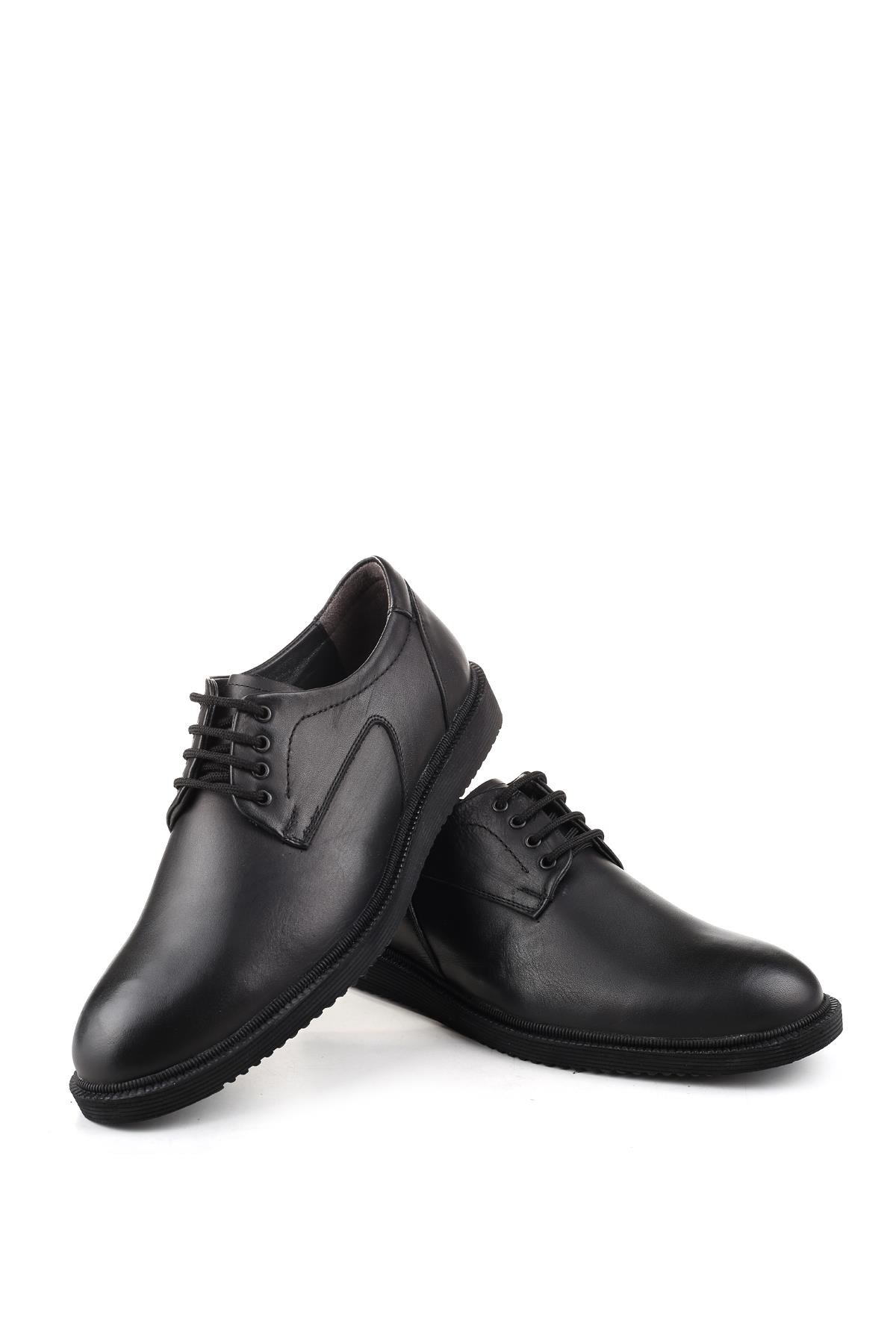 142 Büyük Numara Hakiki Deri Günlük Erkek Ayakkabı - Görsel 4