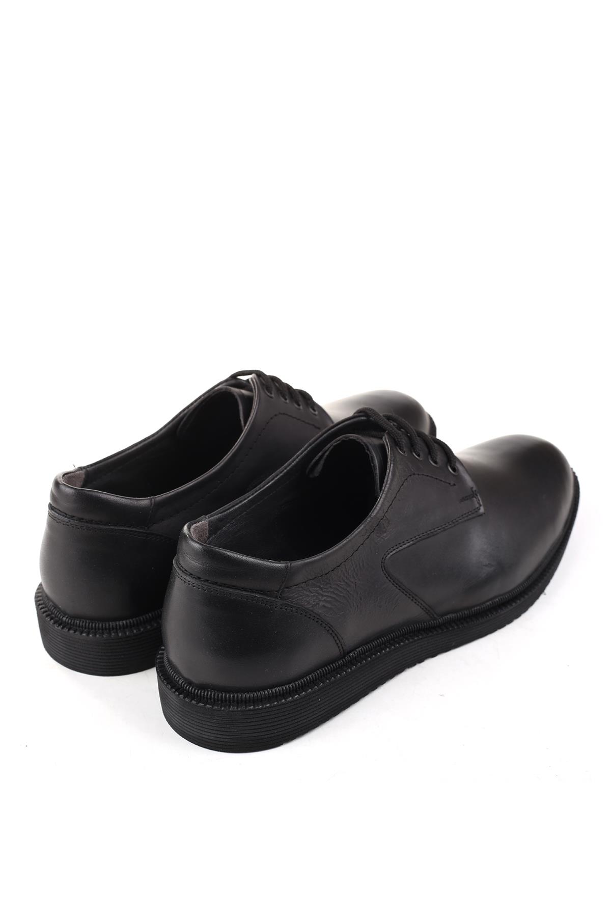 142 Büyük Numara Hakiki Deri Günlük Erkek Ayakkabı - Görsel 5