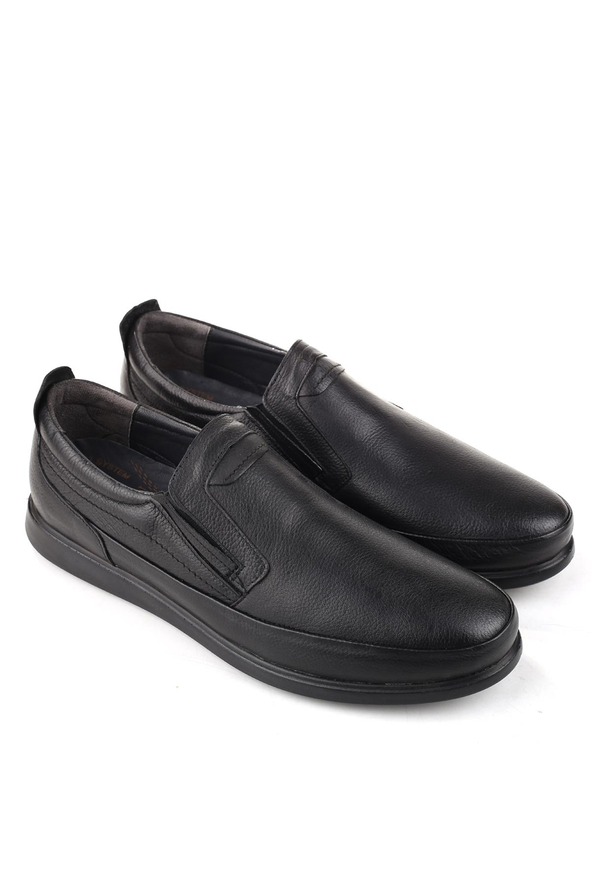 155 Büyük Numara Hakiki Deri Günlük Erkek Ayakkabı - Görsel 3