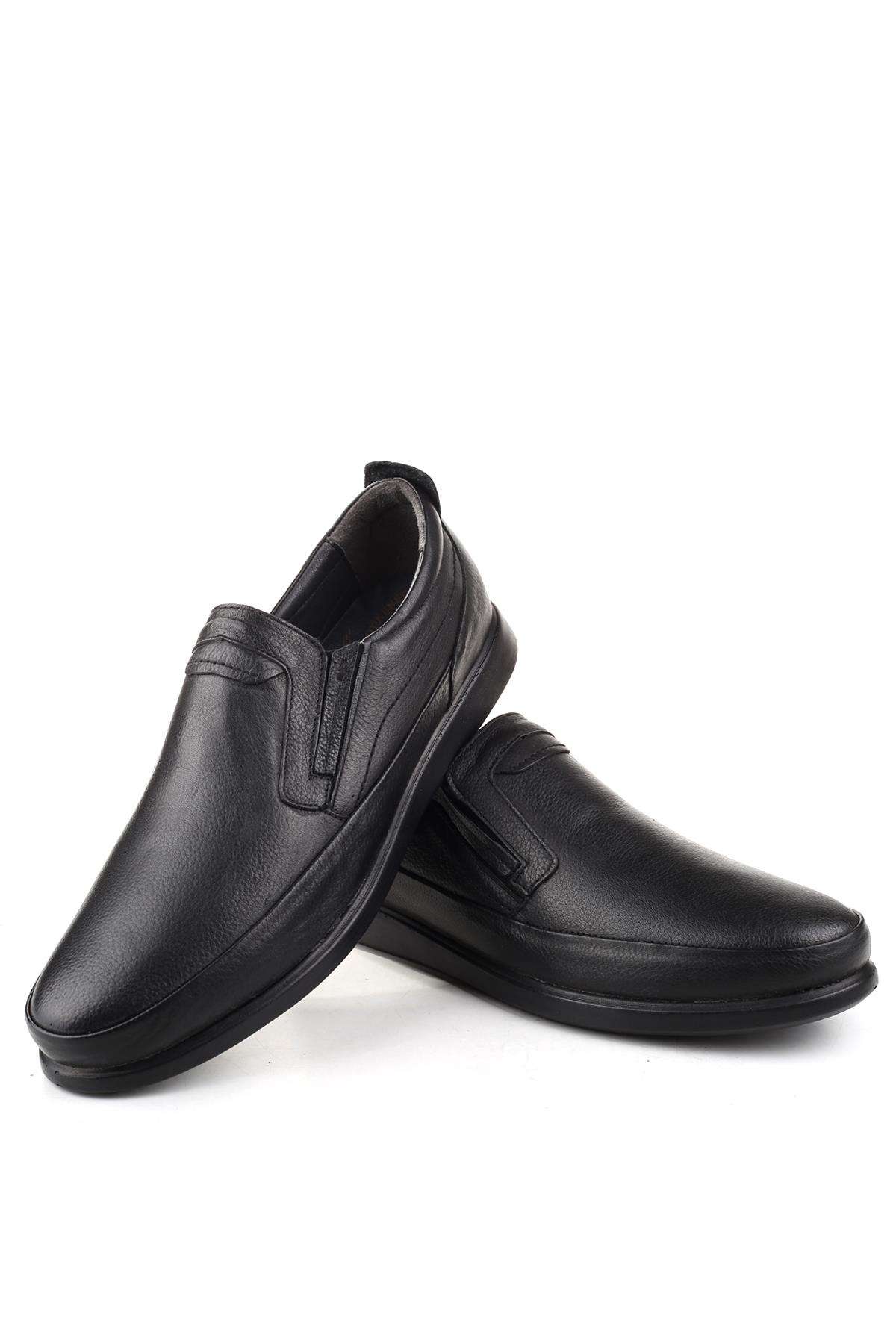 155 Büyük Numara Hakiki Deri Günlük Erkek Ayakkabı - Görsel 4