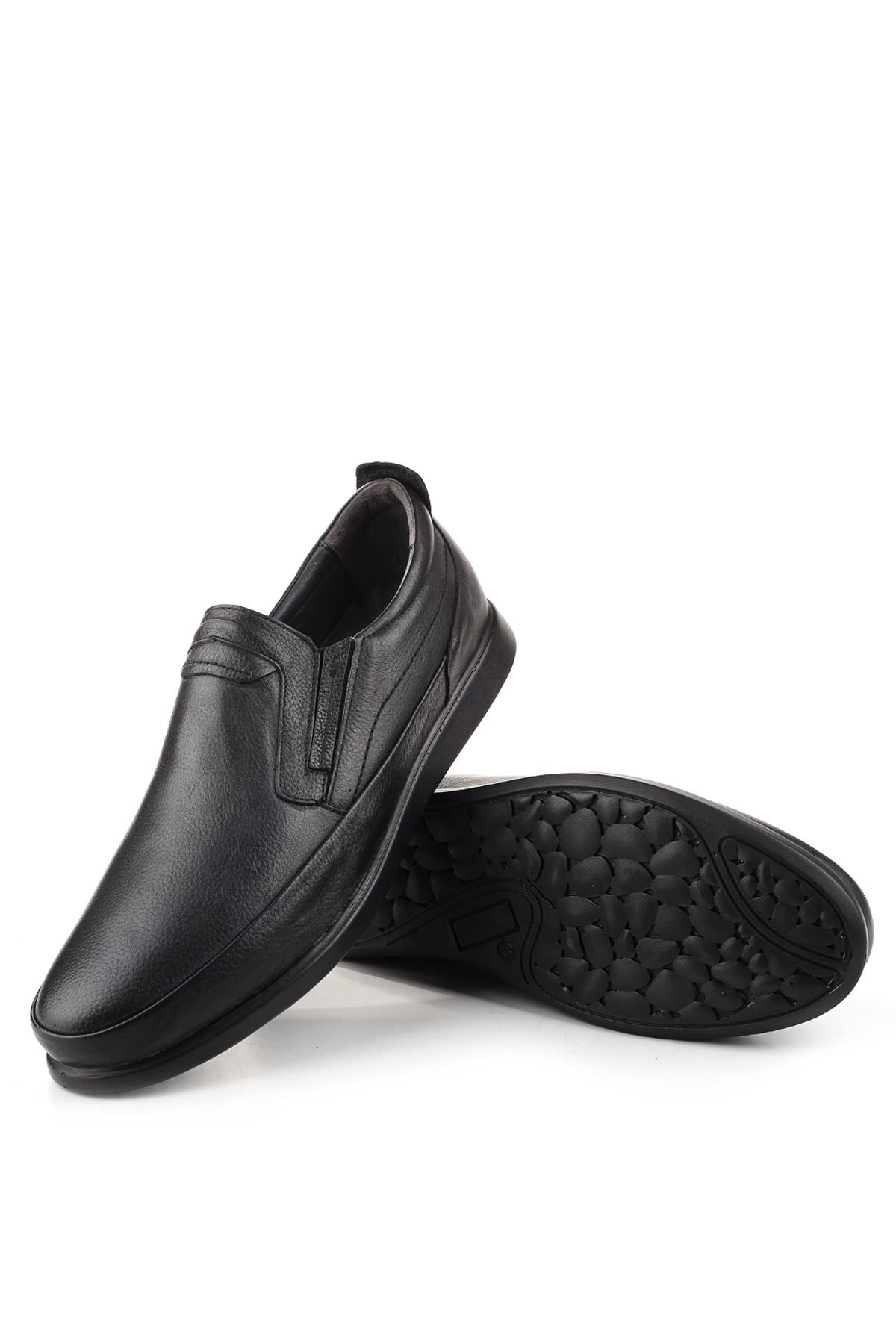 155 Büyük Numara Hakiki Deri Günlük Erkek Ayakkabı - Görsel 6
