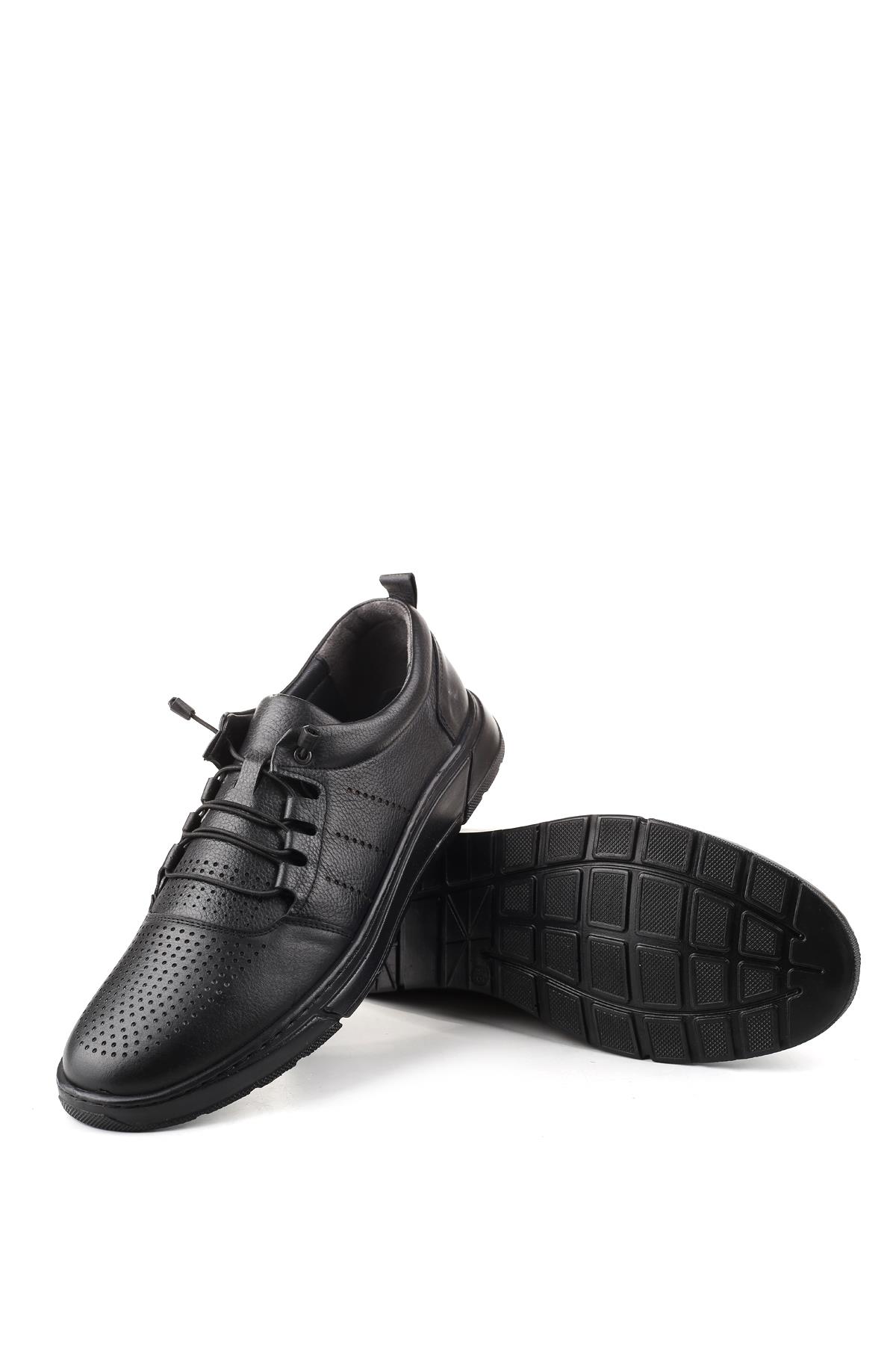 216 Büyük Numara Hakiki Deri Günlük Erkek Ayakkabı - Görsel 6