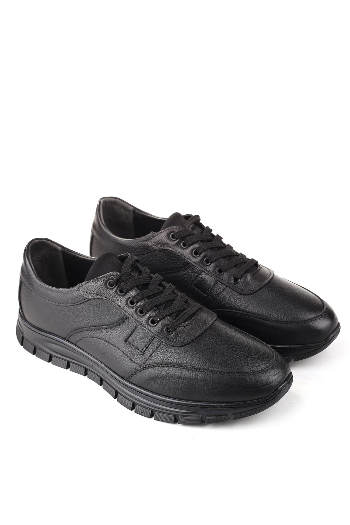 4253 Büyük Numara Hakiki Deri Günlük Erkek Ayakkabı - Görsel 3