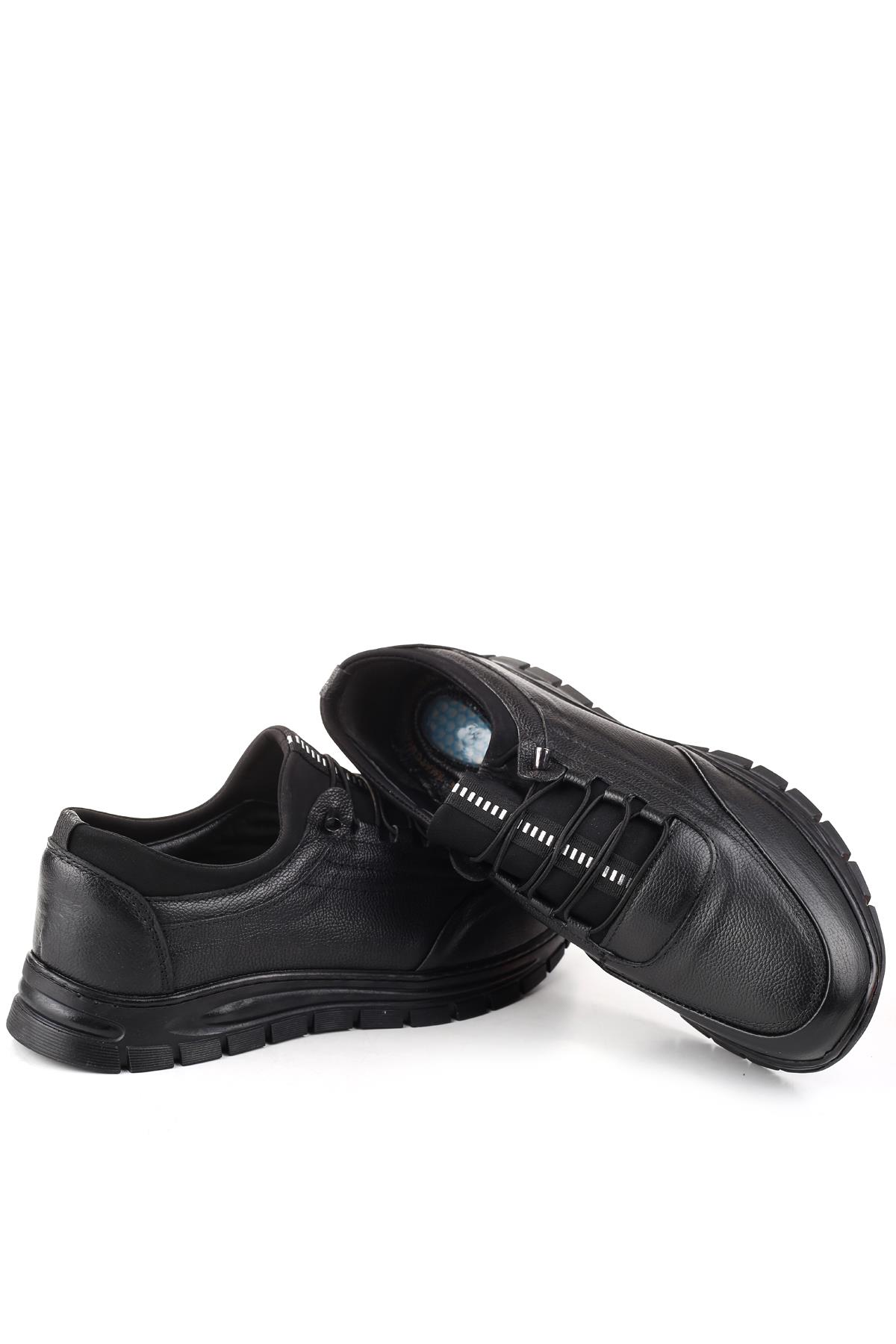 4251 Büyük Numara Hakiki Deri Günlük Erkek Ayakkabı - Görsel 5