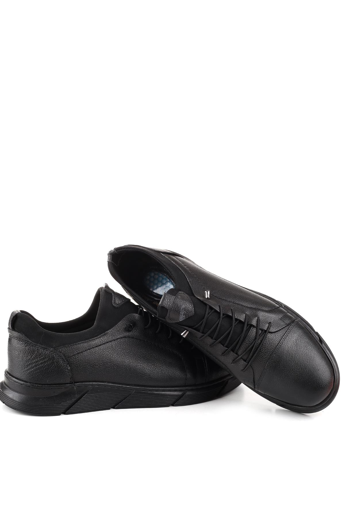 4249 Büyük Numara Hakiki Deri Günlük Erkek Ayakkabı - Görsel 5
