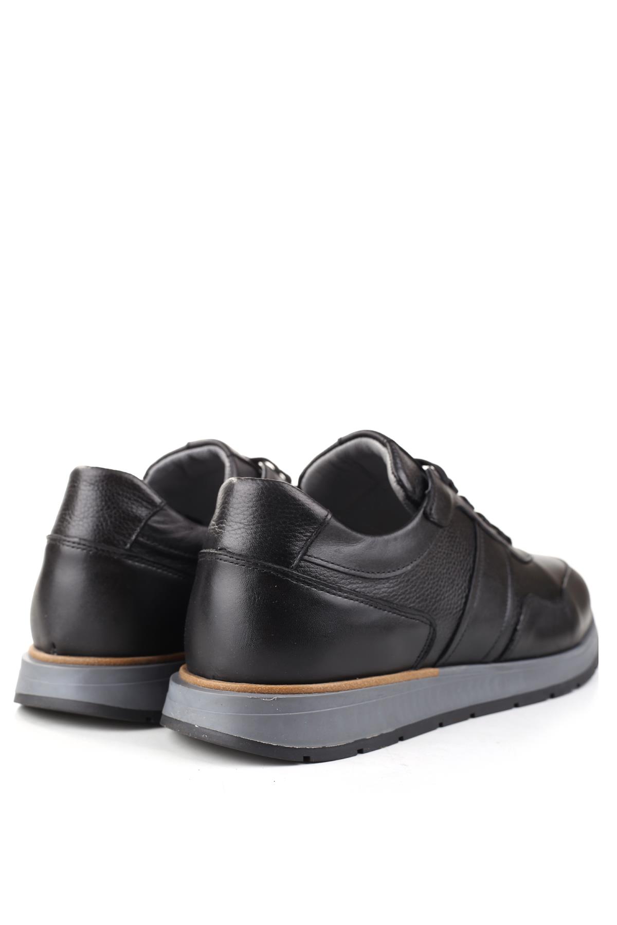 1216 Hakiki Deri Bağcıklı Günlük Erkek Ayakkabı - Görsel 5