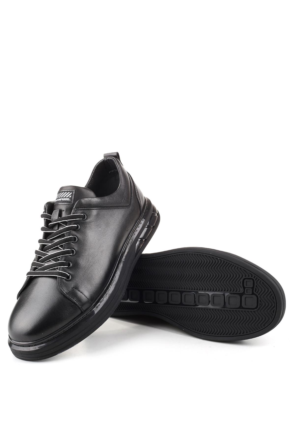 4176 Hakiki Deri Bağcıklı Günlük Erkek Ayakkabı - Görsel 6