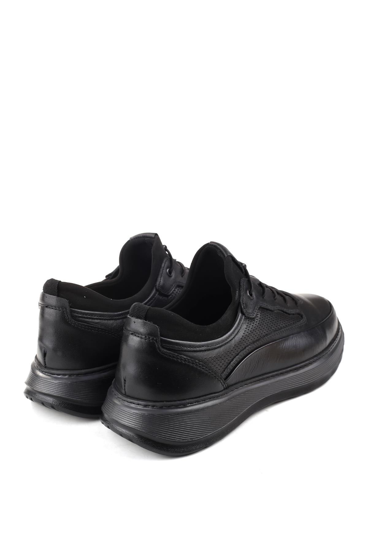 1036 Ortapedik Hakiki Deri Günlük Erkek Ayakkabı - Görsel 4