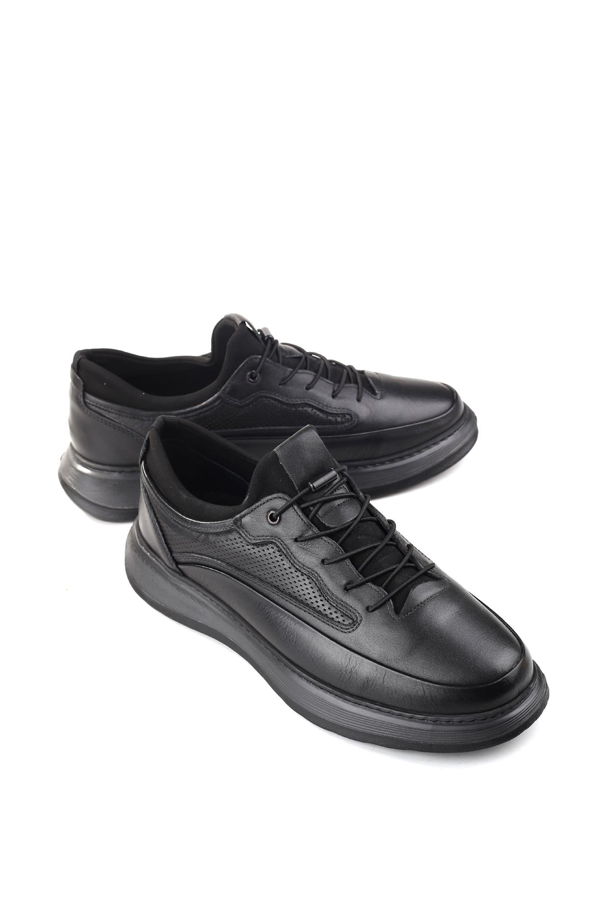 1036 Ortapedik Hakiki Deri Günlük Erkek Ayakkabı - Görsel 5