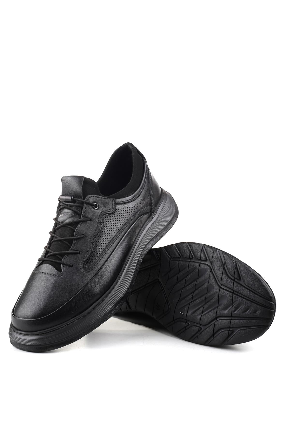 1036 Ortapedik Hakiki Deri Günlük Erkek Ayakkabı - Görsel 6