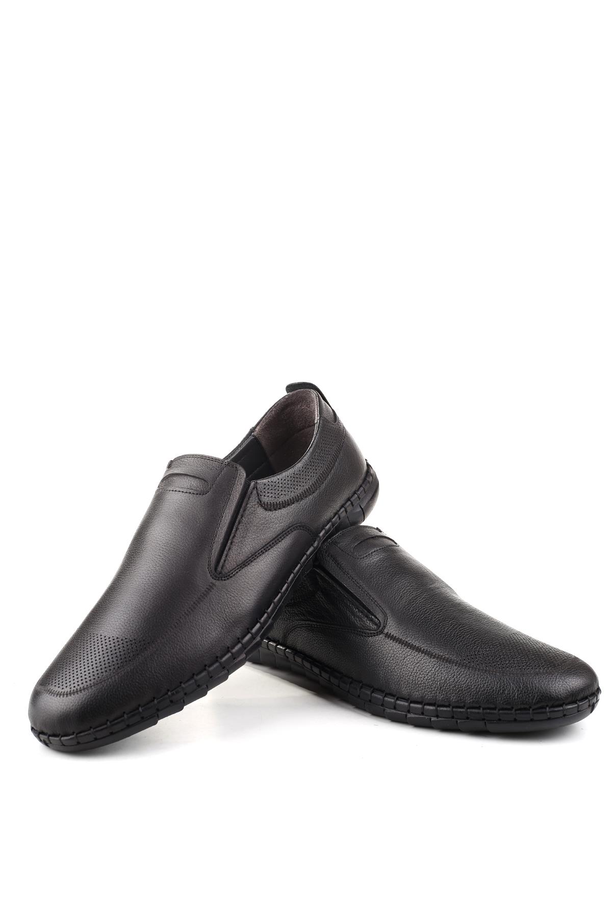 208 Büyük Numara Hakiki Deri Günlük Erkek Ayakkabı - Görsel 4