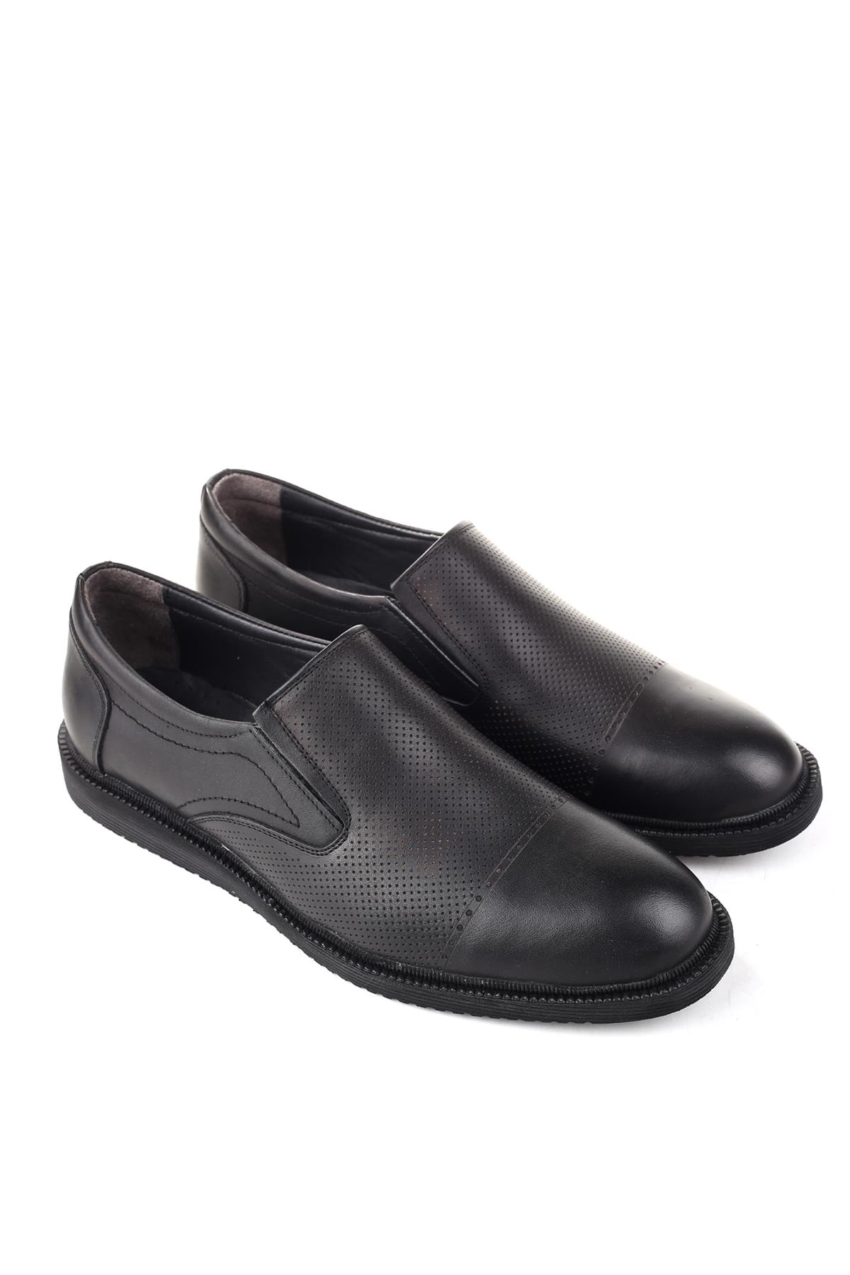 146 Büyük Numara Hakiki Deri Günlük Erkek Ayakkabı - Görsel 3