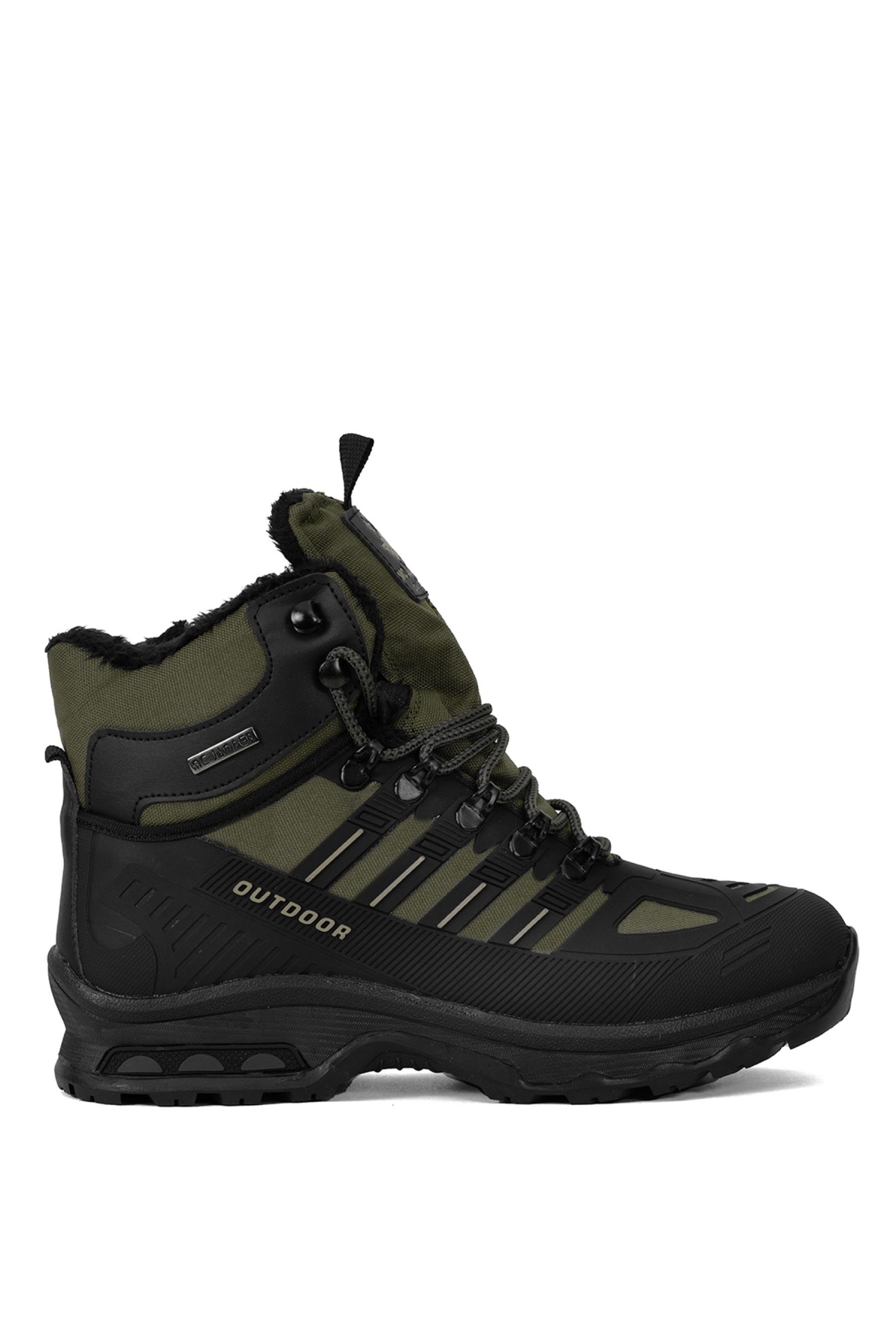 1823 Erkek Outdoor Bot Siyah - Haki - Görsel 3