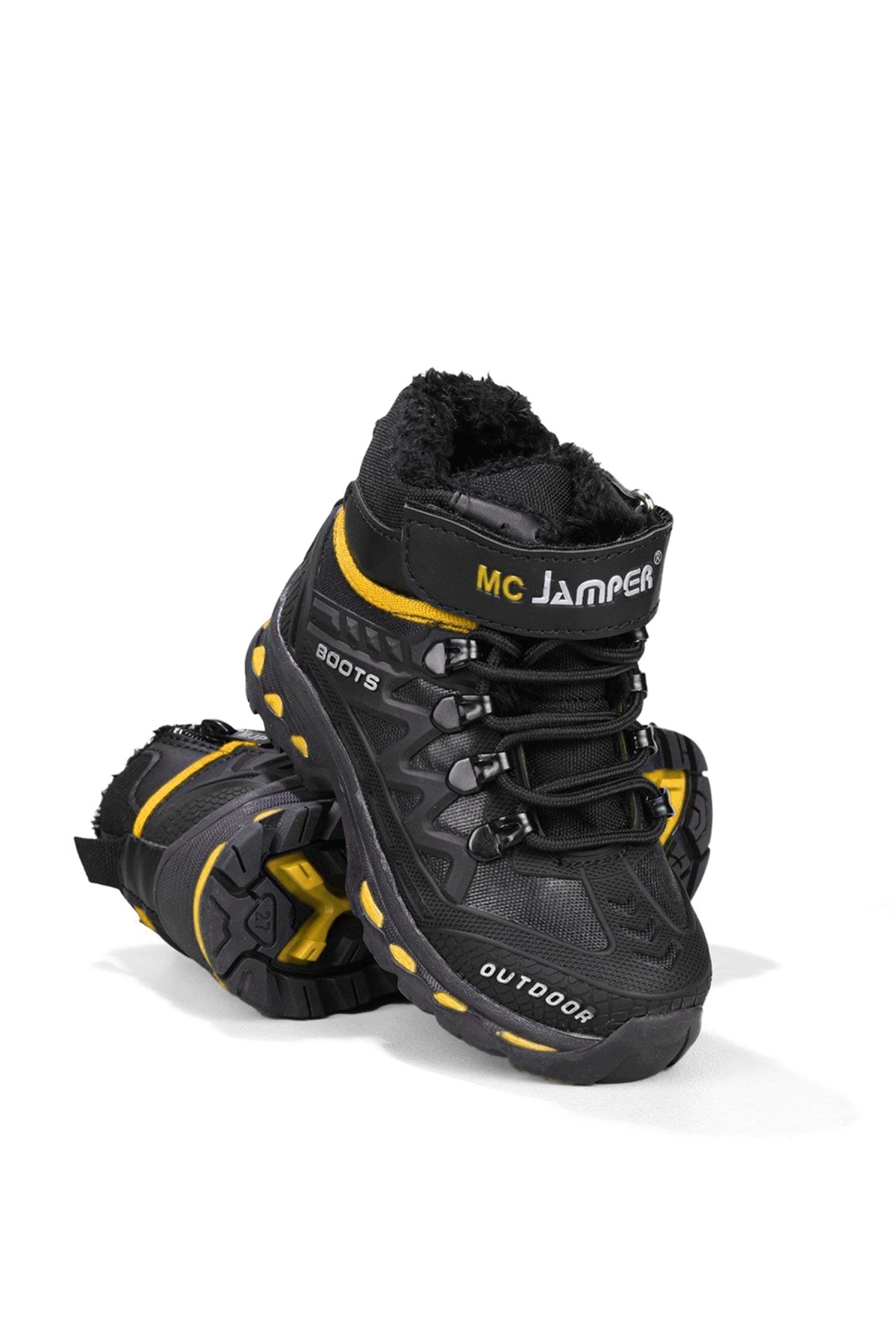 1831 Patik Erkek Çocuk Outdoor Bot Siyah - Görsel 2