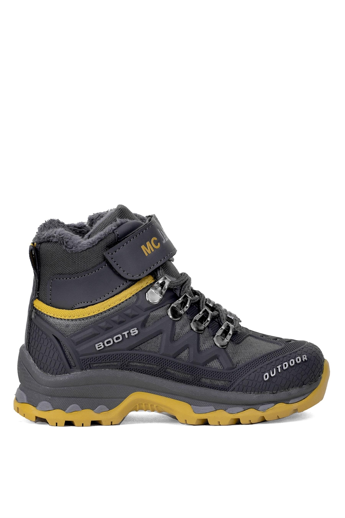 1831 Patik Erkek Çocuk Outdoor Bot Füme - Görsel 3