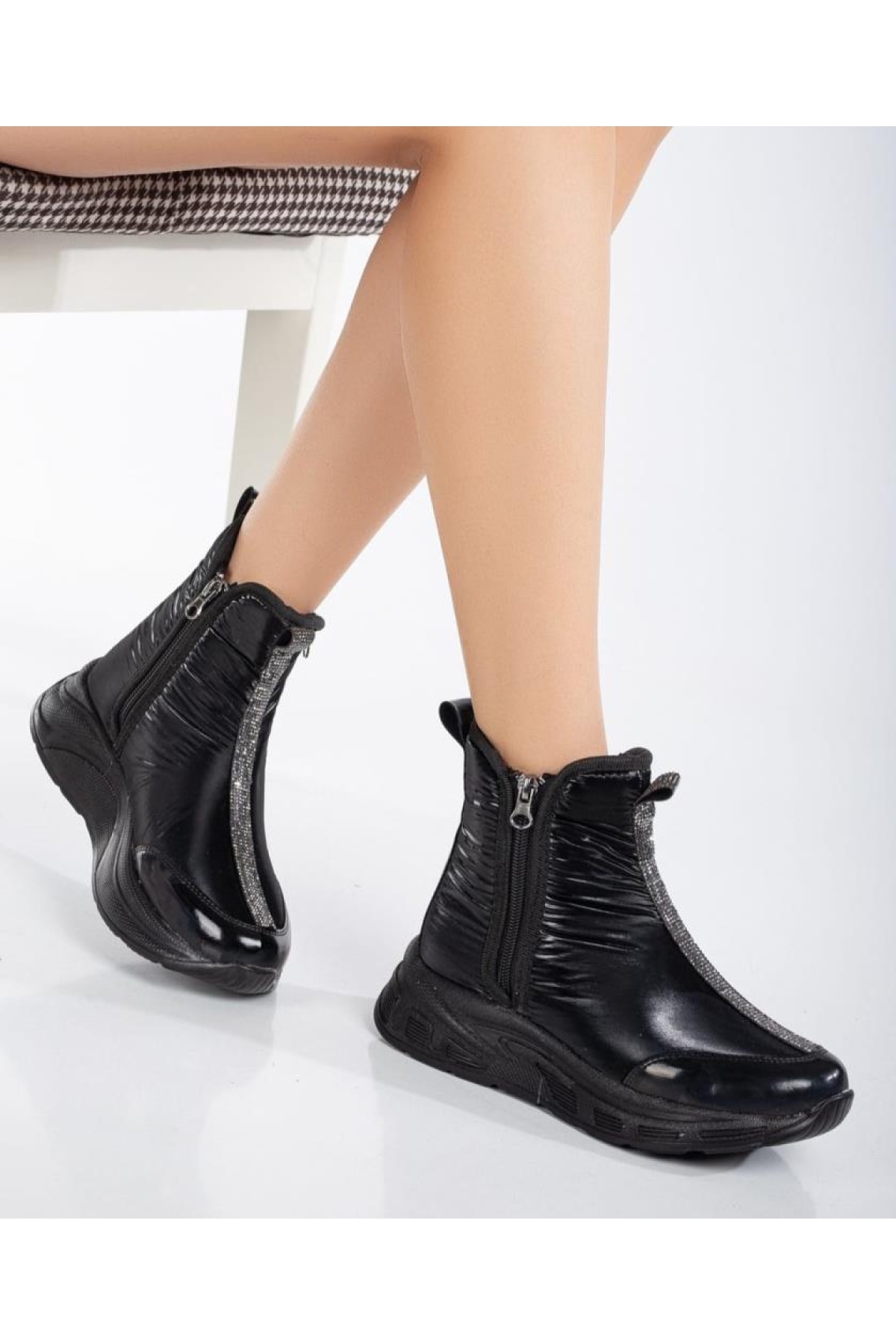 Fendii 03028 Kadın Soğuk Geçirmez Kar Botu - Görsel 2