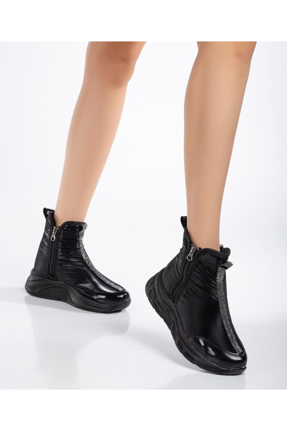 Fendii 03028 Kadın Soğuk Geçirmez Kar Botu - Görsel 3