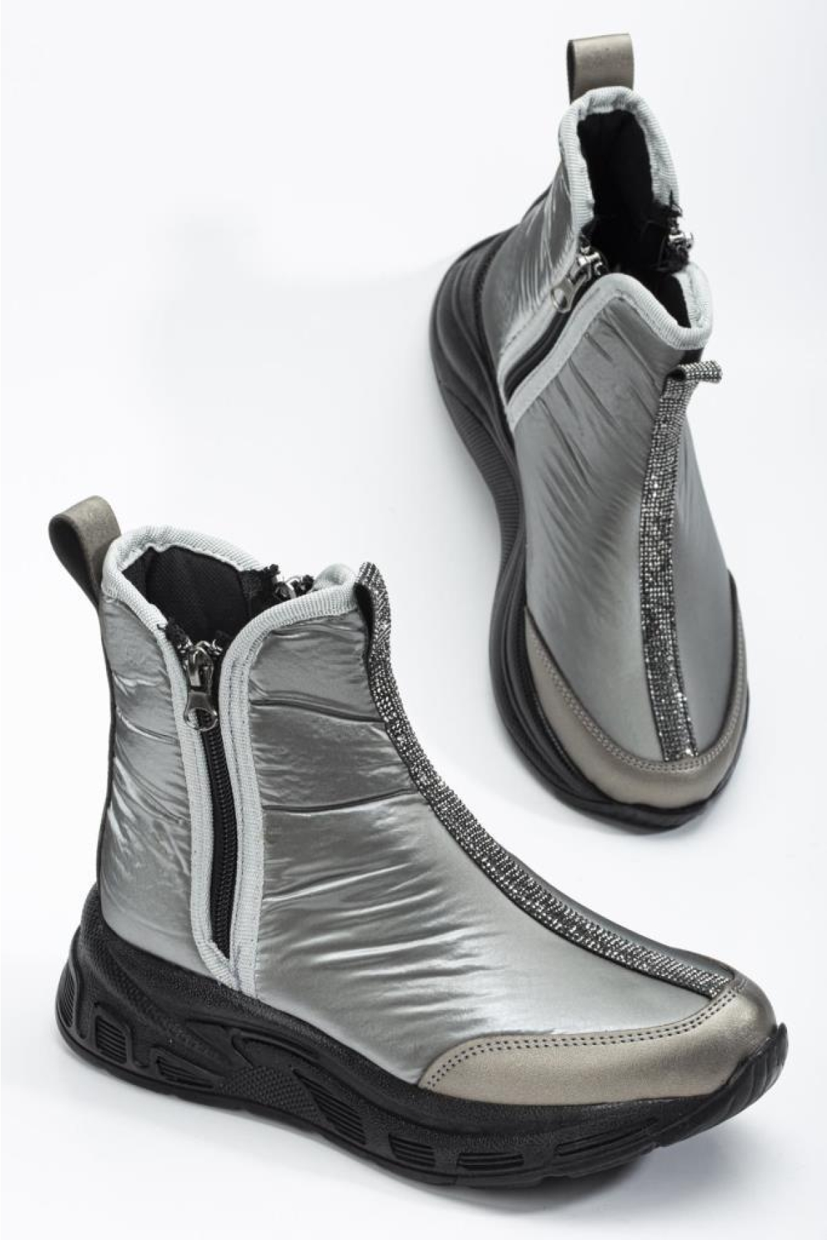 Fendii 03028 Kadın Soğuk Geçirmez Kar Botu - Görsel 4