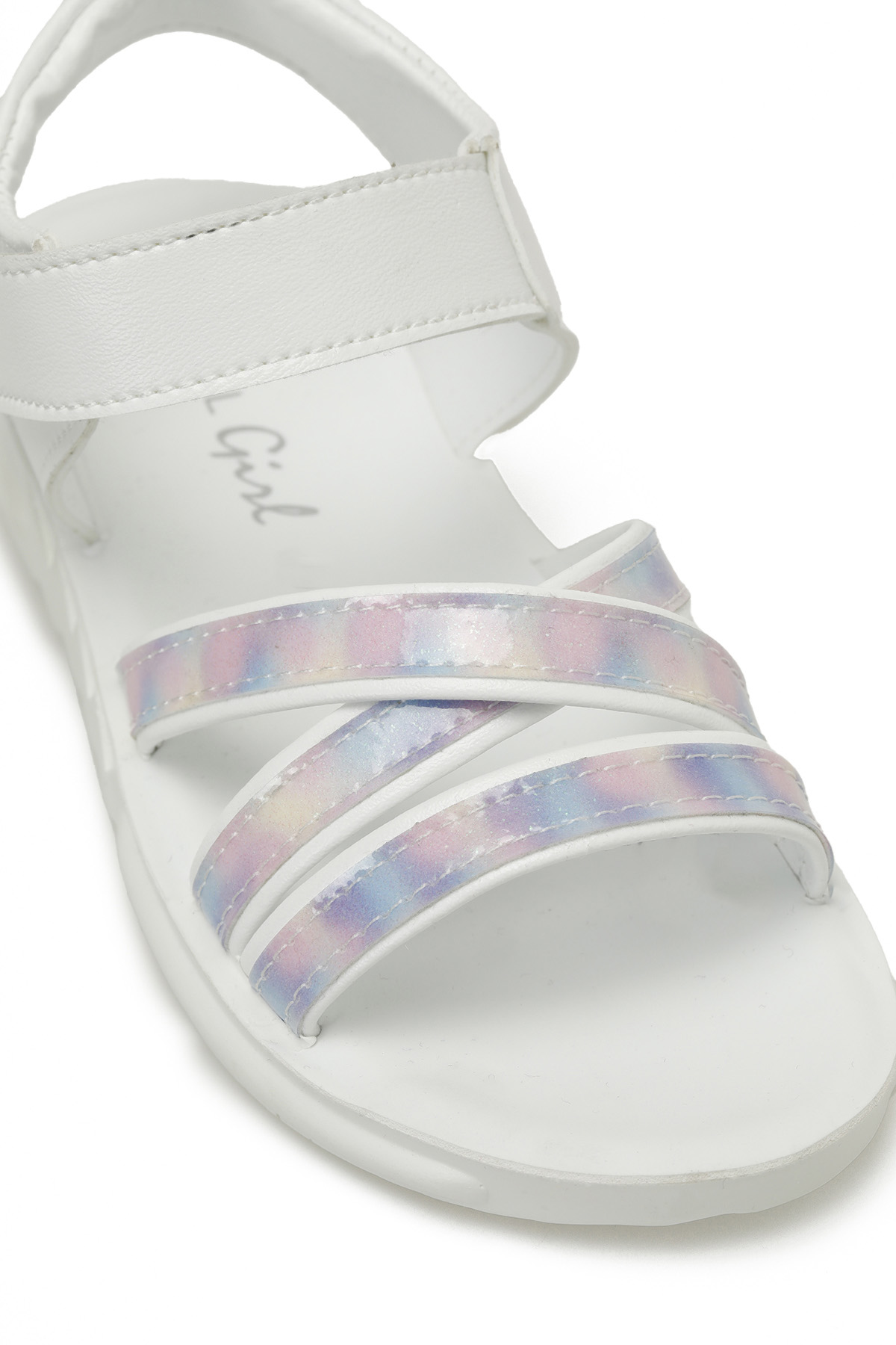 I Cool LILA F 5FX Beyaz Kız Çocuk Sandalet - Görsel 8