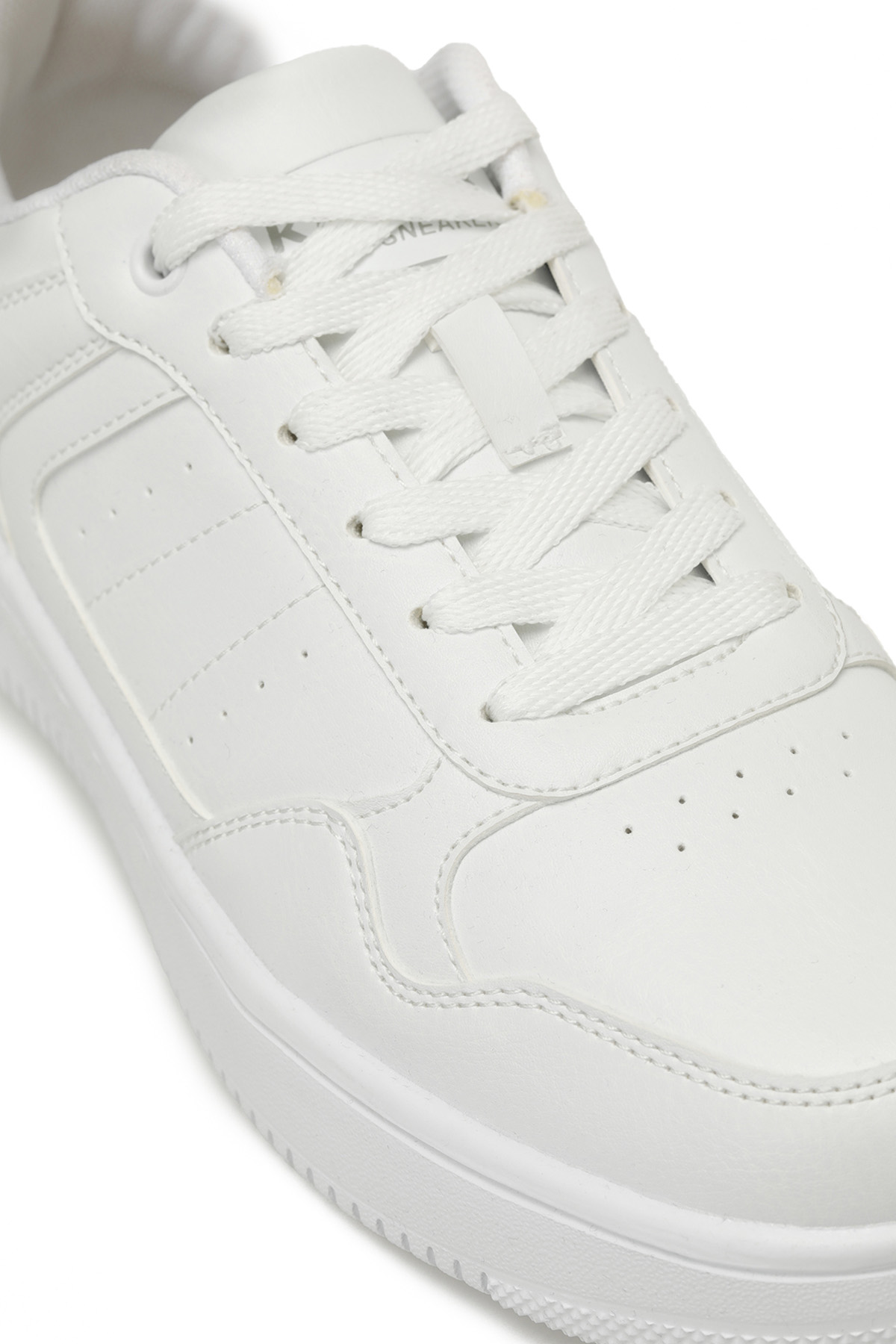 LOWNER PU W 5PR Beyaz Kadın Sneaker - Görsel 9