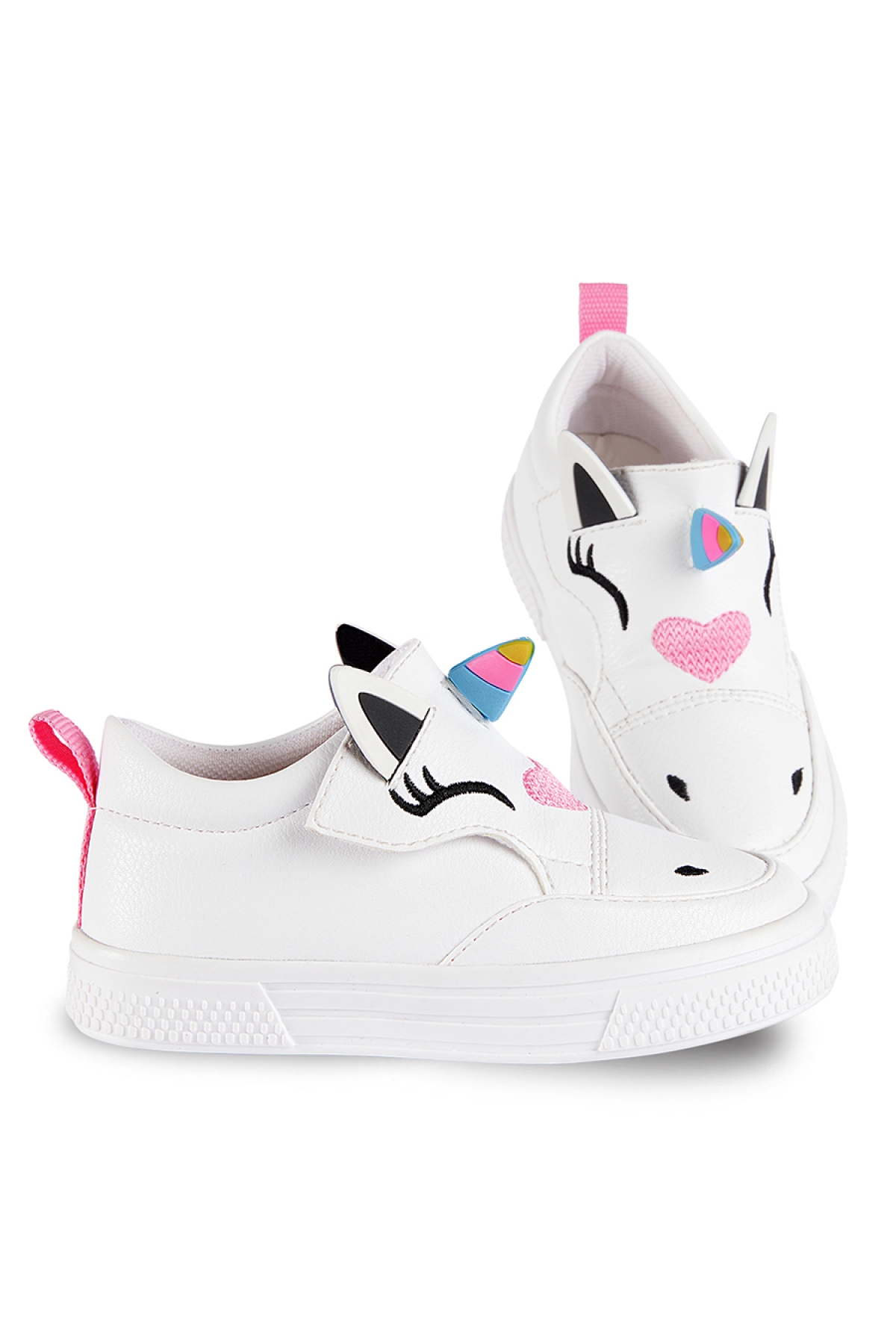 Unicorn Beyaz Kız Sneakers Spor Ayakkabı