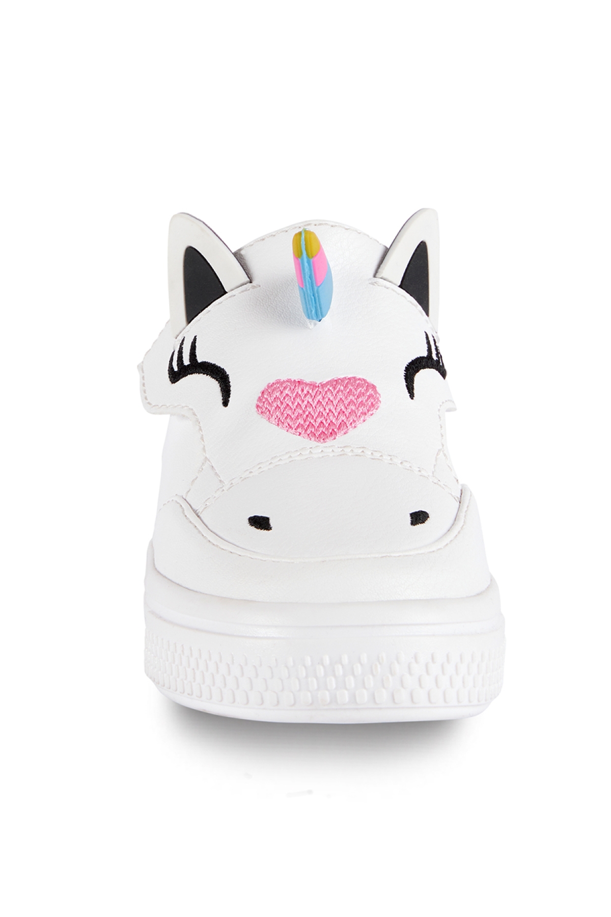 Unicorn Beyaz Kız Sneakers Spor Ayakkabı - Görsel 4