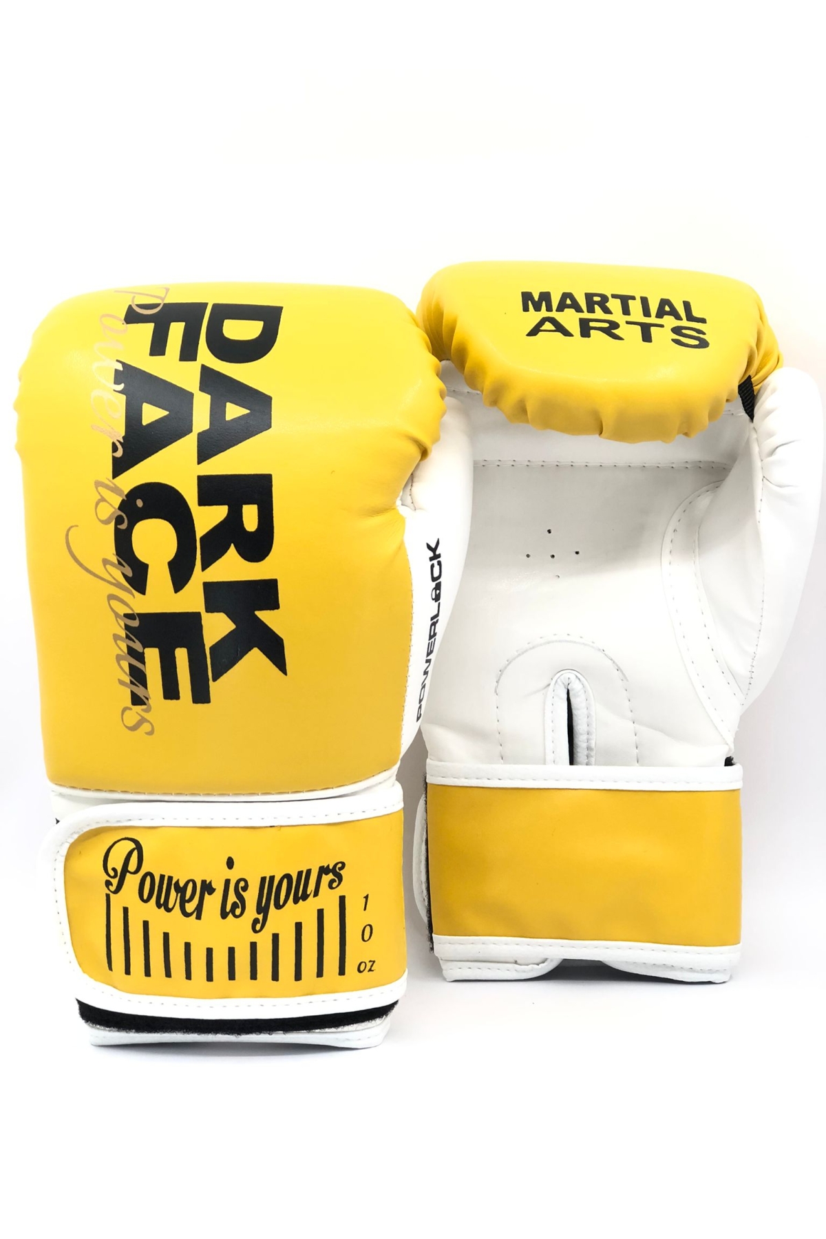 Dark Face Ring Powerlack Boks Ve Kick Boks Eldiveni