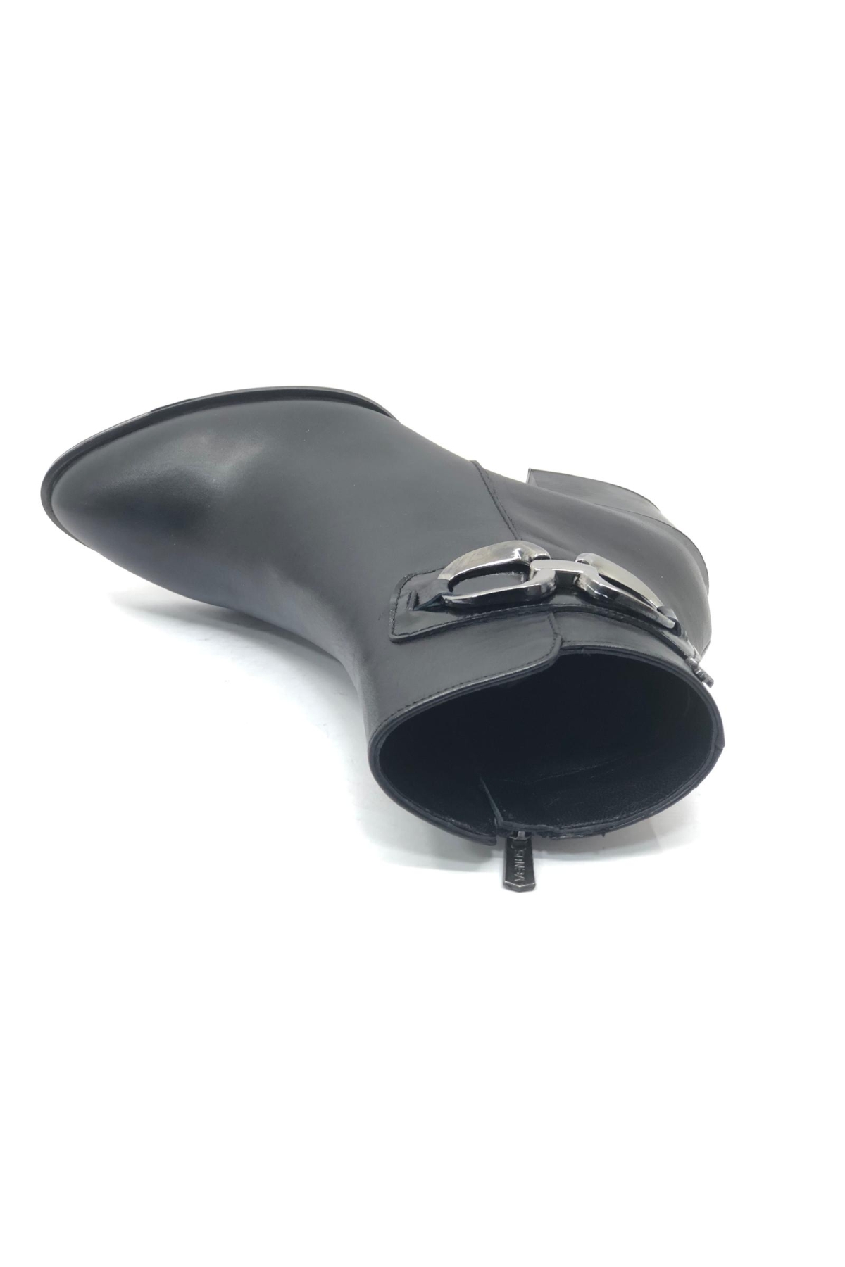 Rani Hakiki Deri Topuklu Ortopedik Kadın Bot - Görsel 6