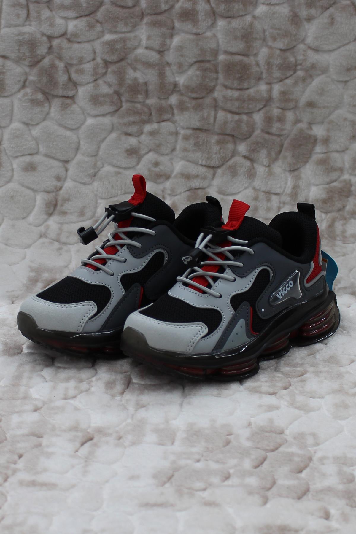 Vicco Vicco 346.F23Y.168 Mask Siyah Air Taban Erkek Çocuk Spor Ayakkabı Flo'da! Siyah - 3. görsel