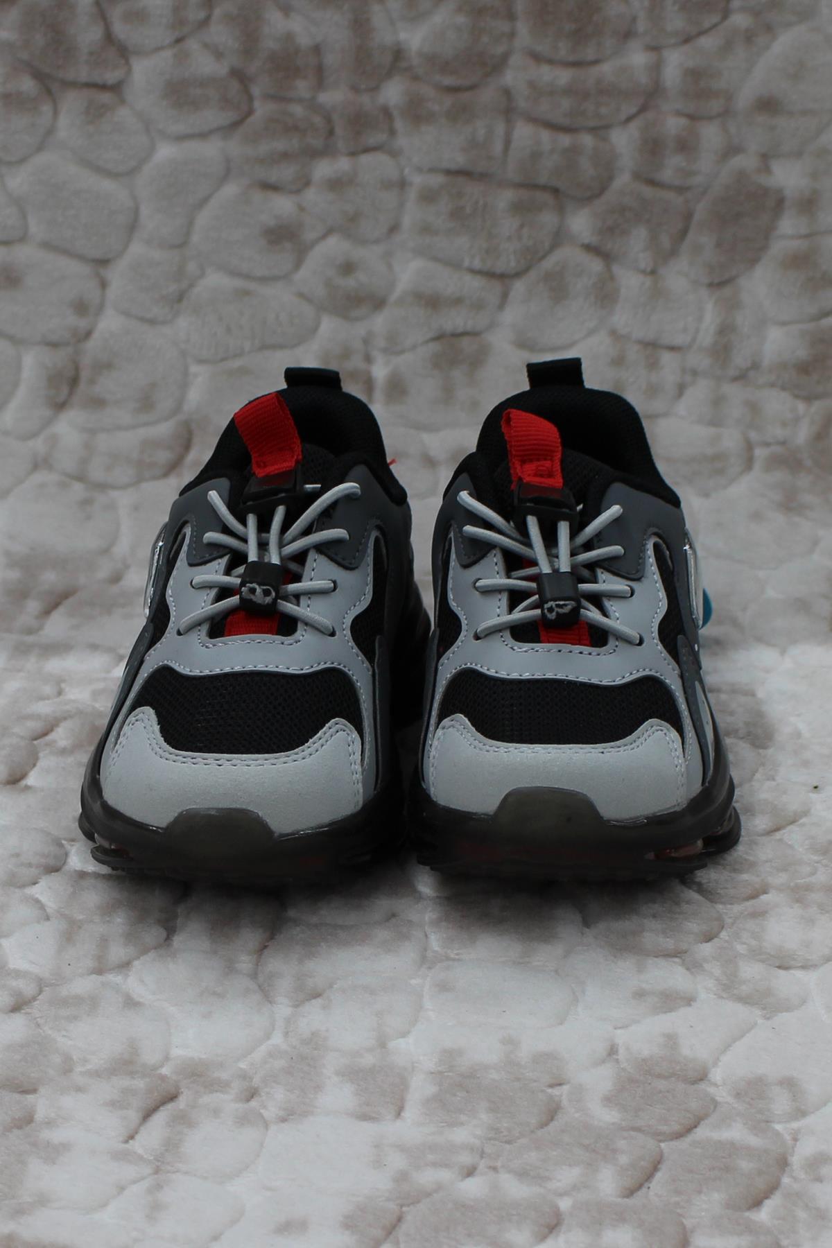 Vicco Vicco 346.F23Y.168 Mask Siyah Air Taban Erkek Çocuk Spor Ayakkabı Flo'da! Siyah - 4. görsel