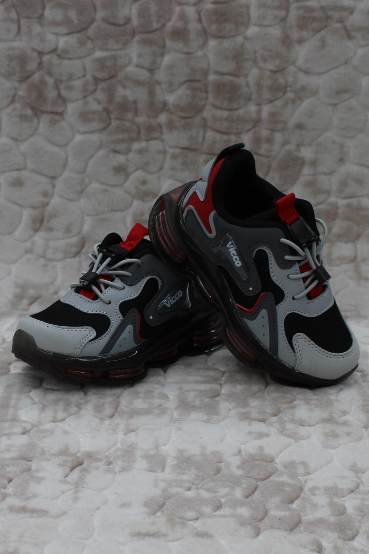 Vicco Vicco 346.F23Y.168 Mask Siyah Air Taban Erkek Çocuk Spor Ayakkabı Flo'da! Siyah - 5. görsel