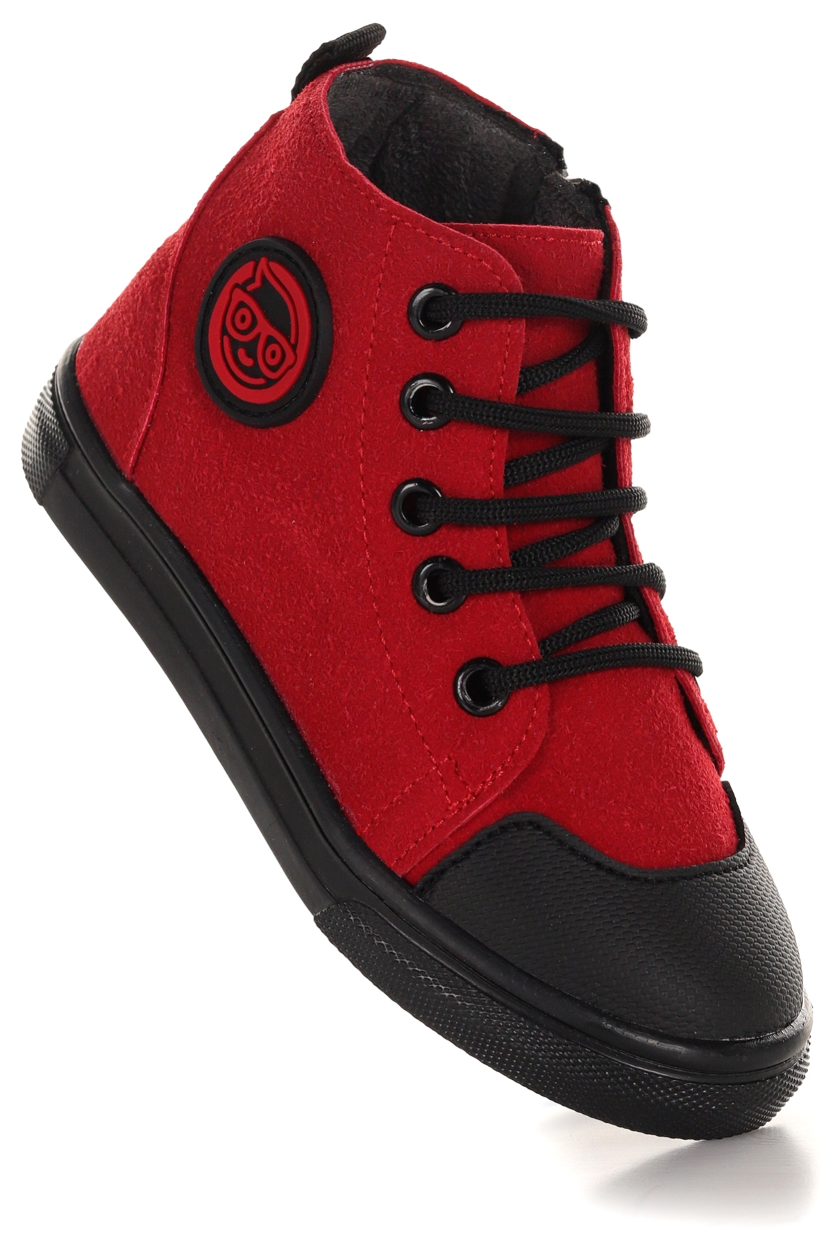 Kai Fermuarlı Kız Çocuk Günlük Bot Ayakkabı Kırmızı - Görsel 4