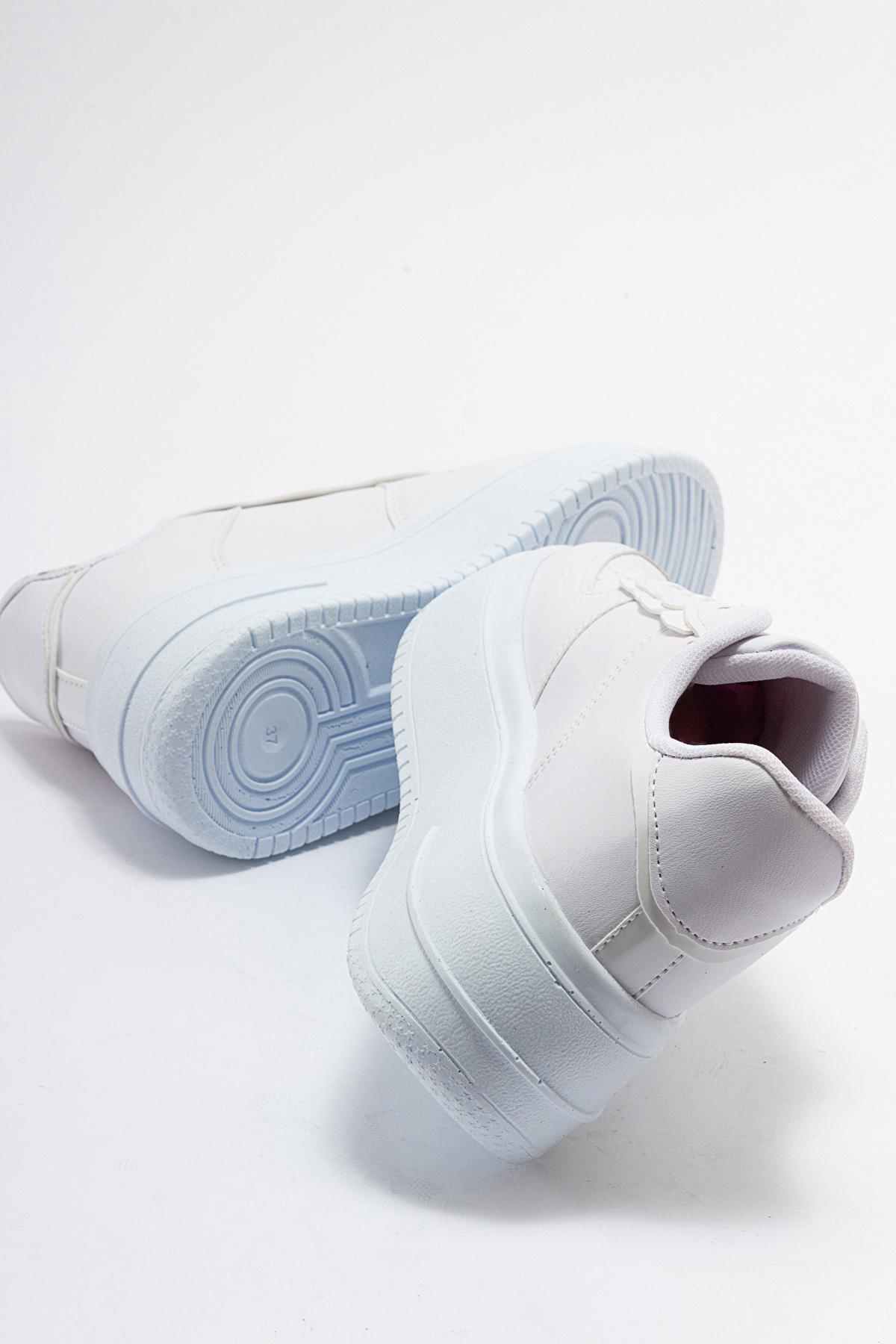 Kadın Air Beyaz Spor Ayakkabı BEYAZ BEYAZ - Görsel 5