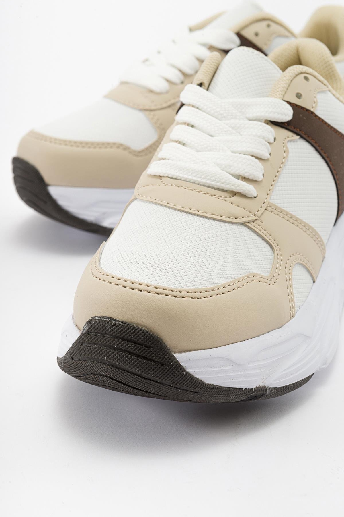Kadın Spor Ayakkabı BEJ KAHVE - Görsel 4