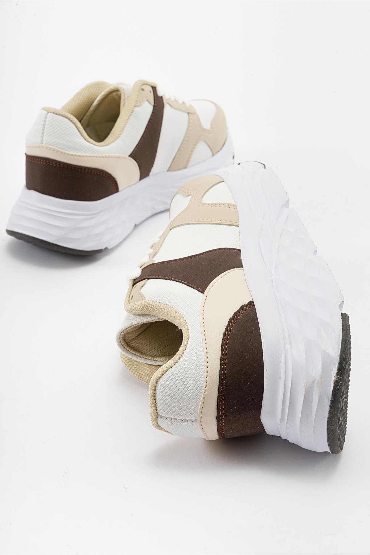 Kadın Spor Ayakkabı BEJ KAHVE - Görsel 5