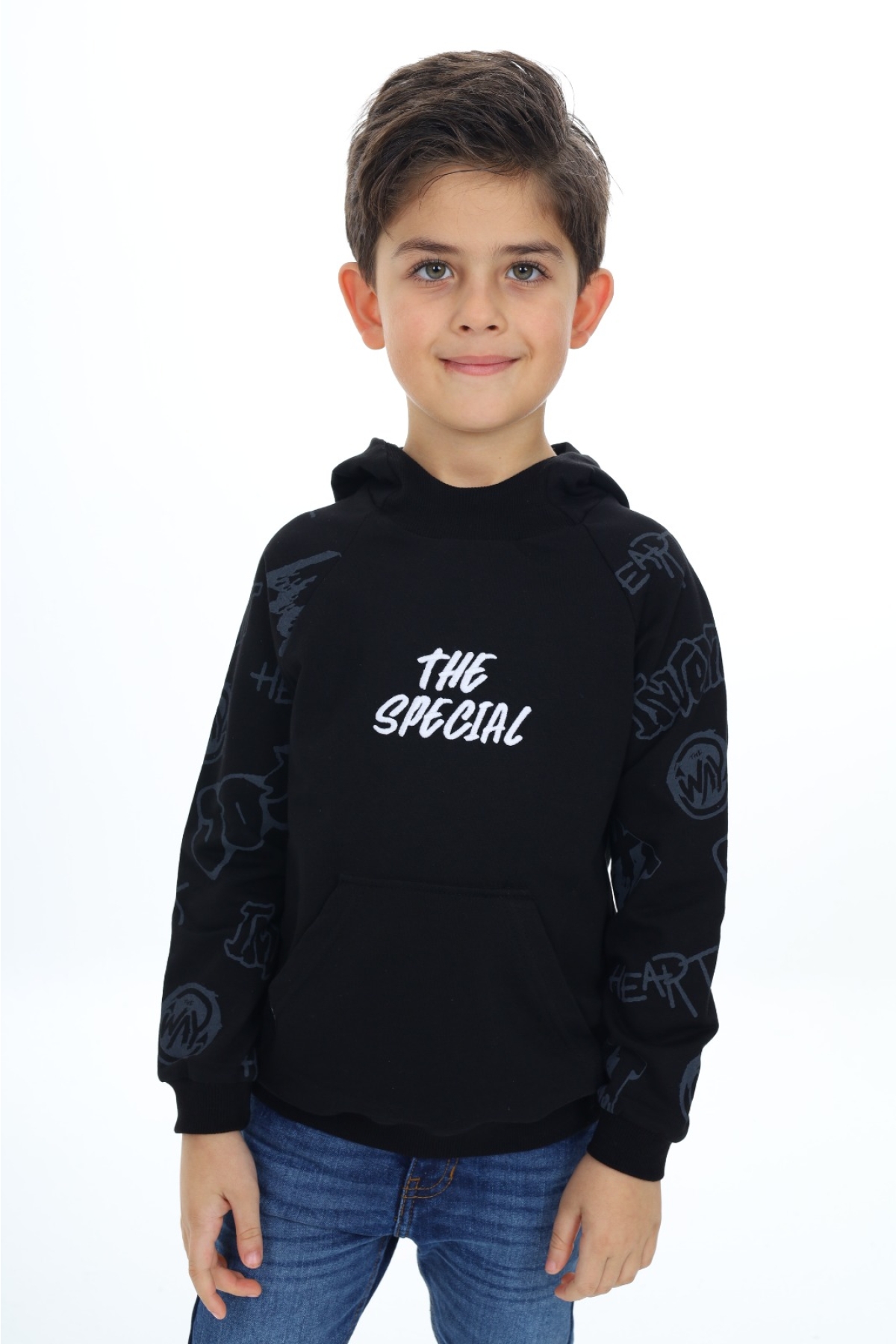 Toontoy Erkek Çocuk Nakışlı Sweatshirt