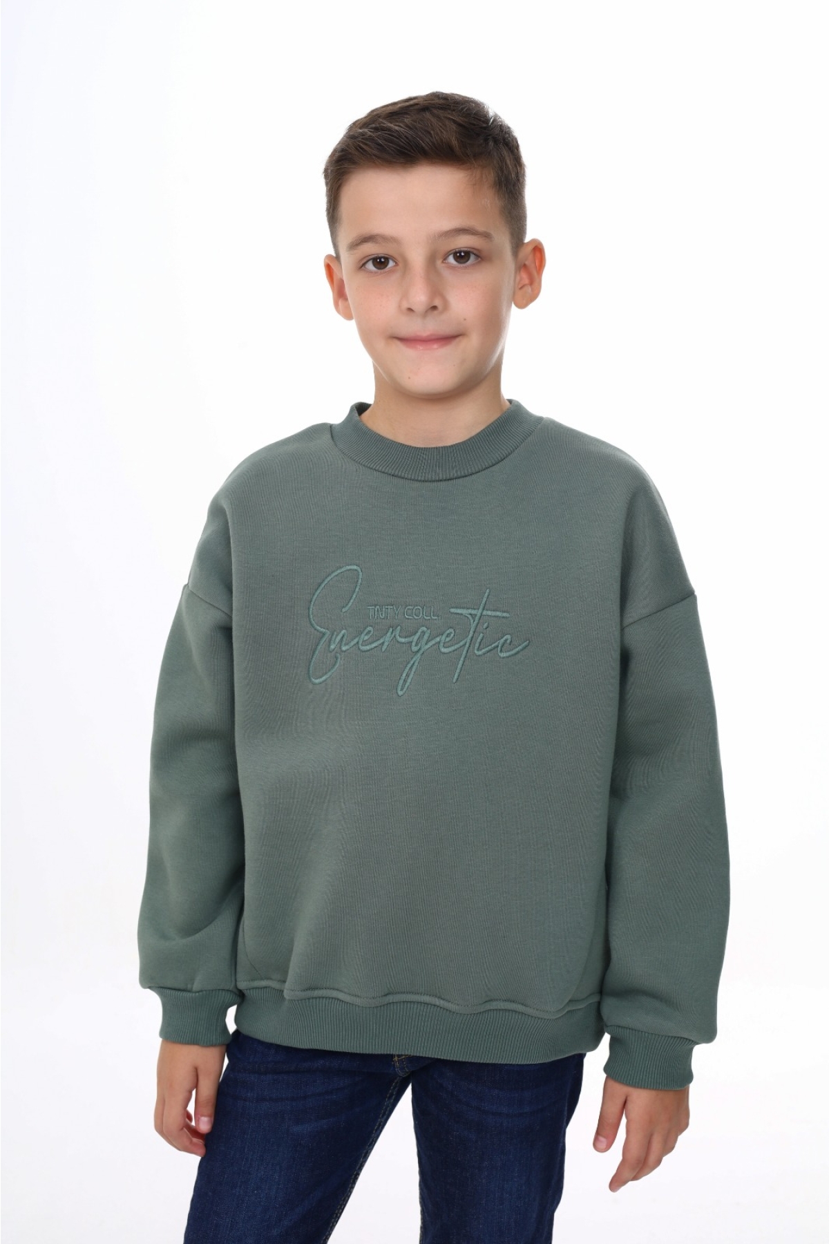 Toontoy Erkek Çocuk Nakışlı Sweatshirt