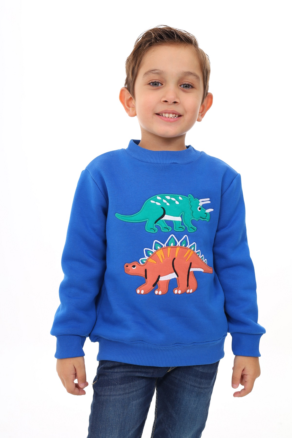 Toontoy Erkek Çocuk Nakışlı Sweatshirt