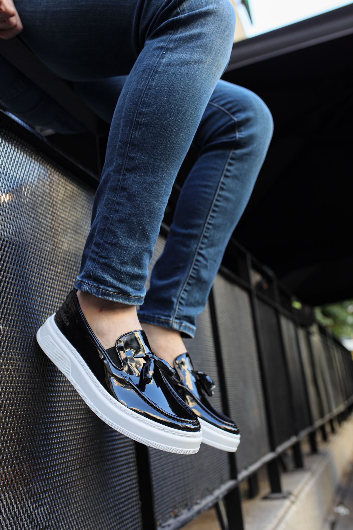 CH127 RBT Loafer-X Erkek Ayakkabı SIYAH - Görsel 3