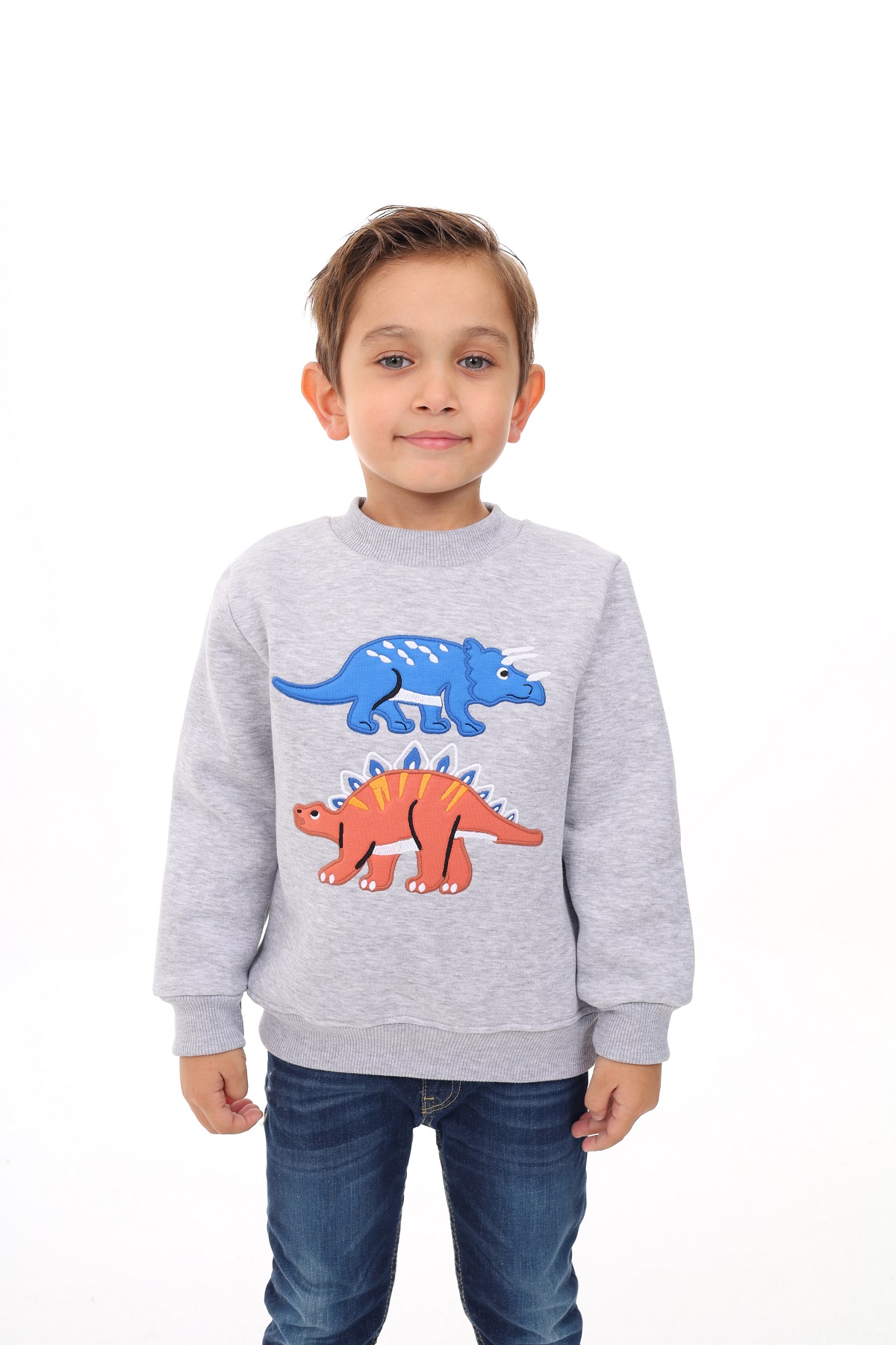 Toontoy Erkek Çocuk Nakışlı Sweatshirt