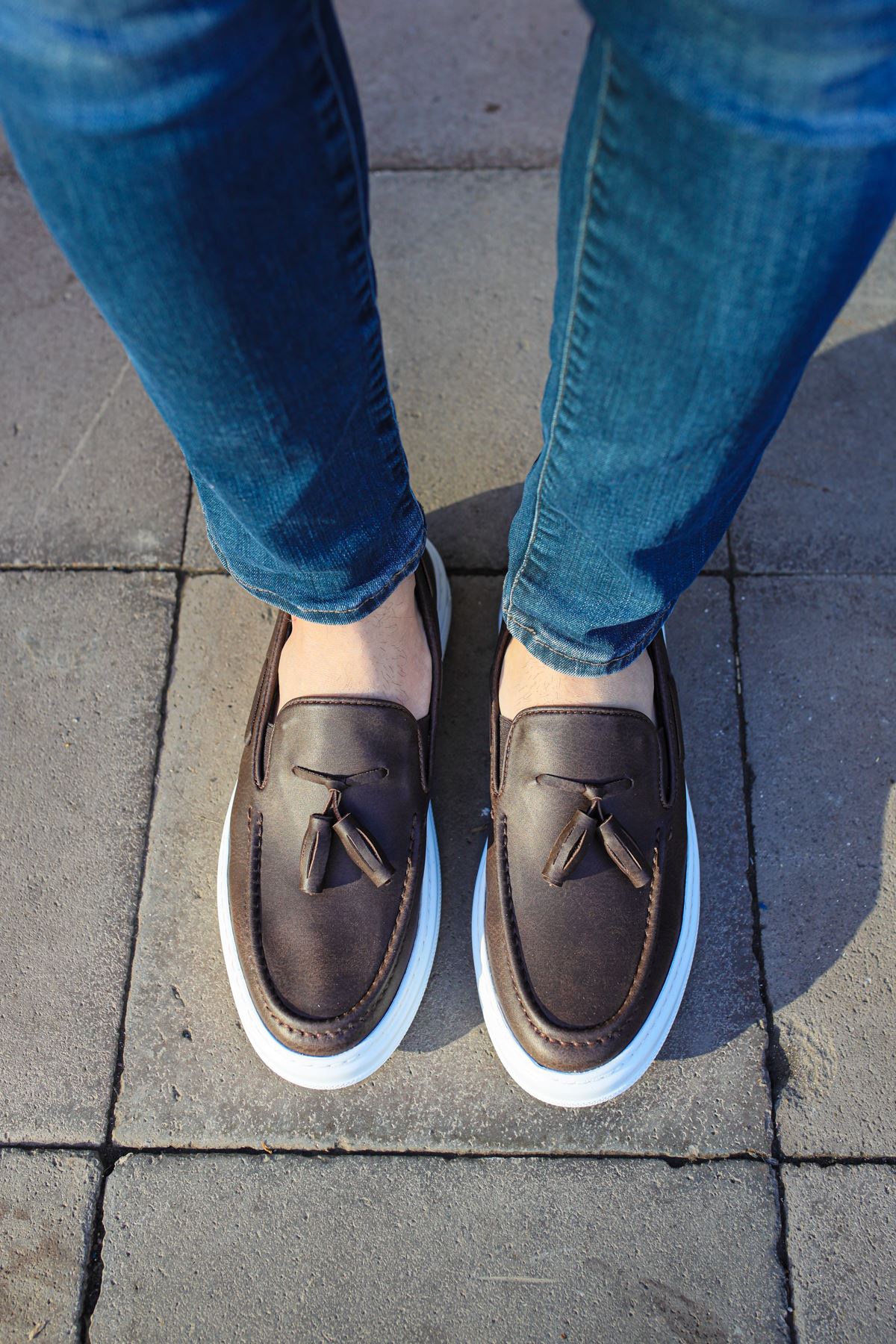 CH127 CBT Loafer-X Erkek Ayakkabı KAHVE - Görsel 4