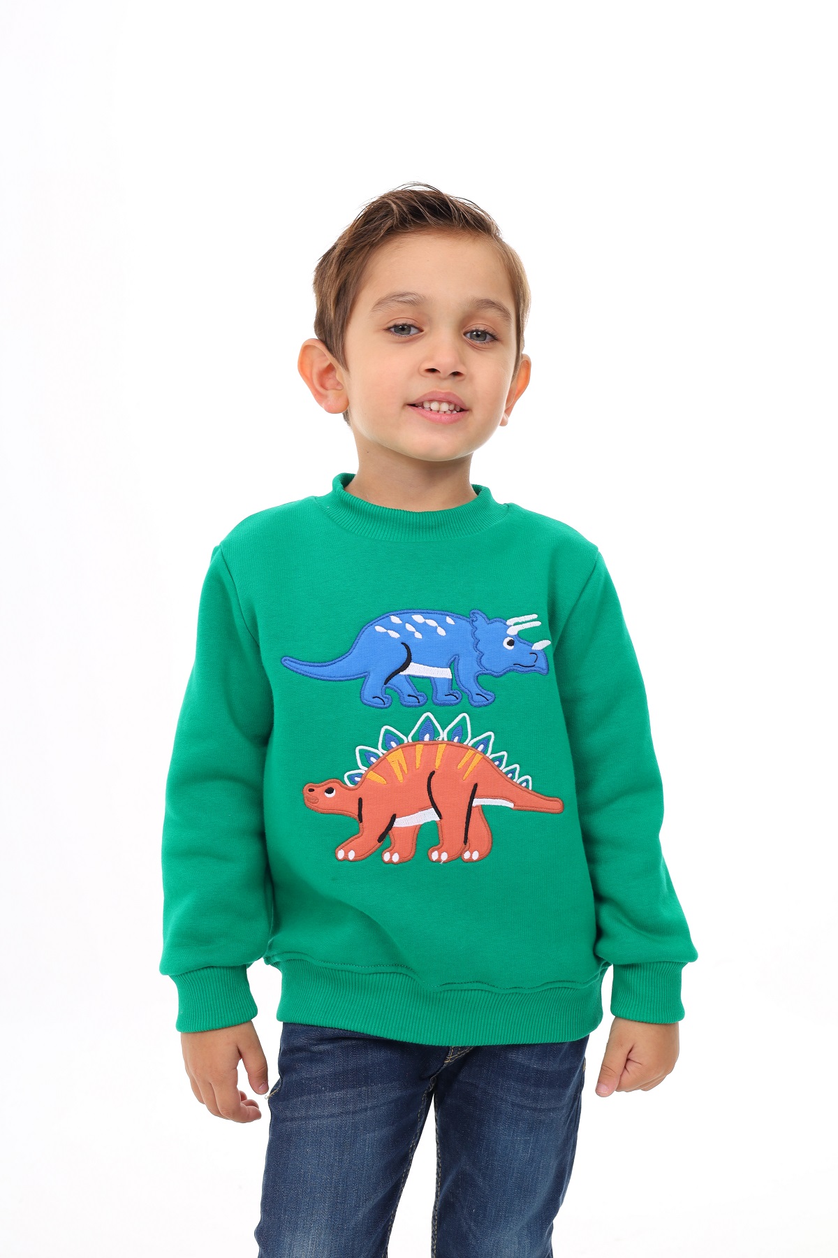 Toontoy Erkek Çocuk Nakışlı Sweatshirt