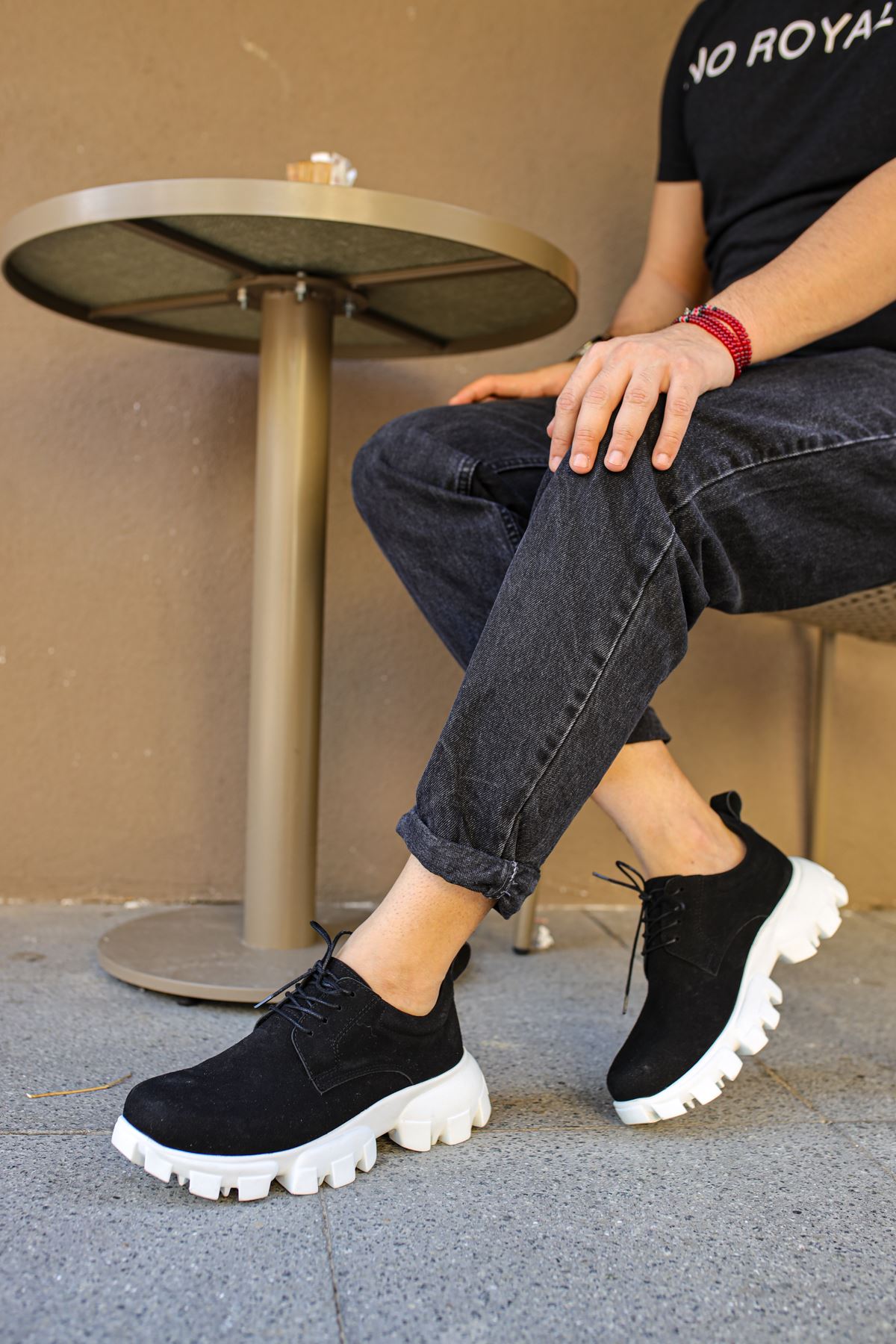 CH093 SBT Castle Erkek Ayakkabı SIYAH - Görsel 5